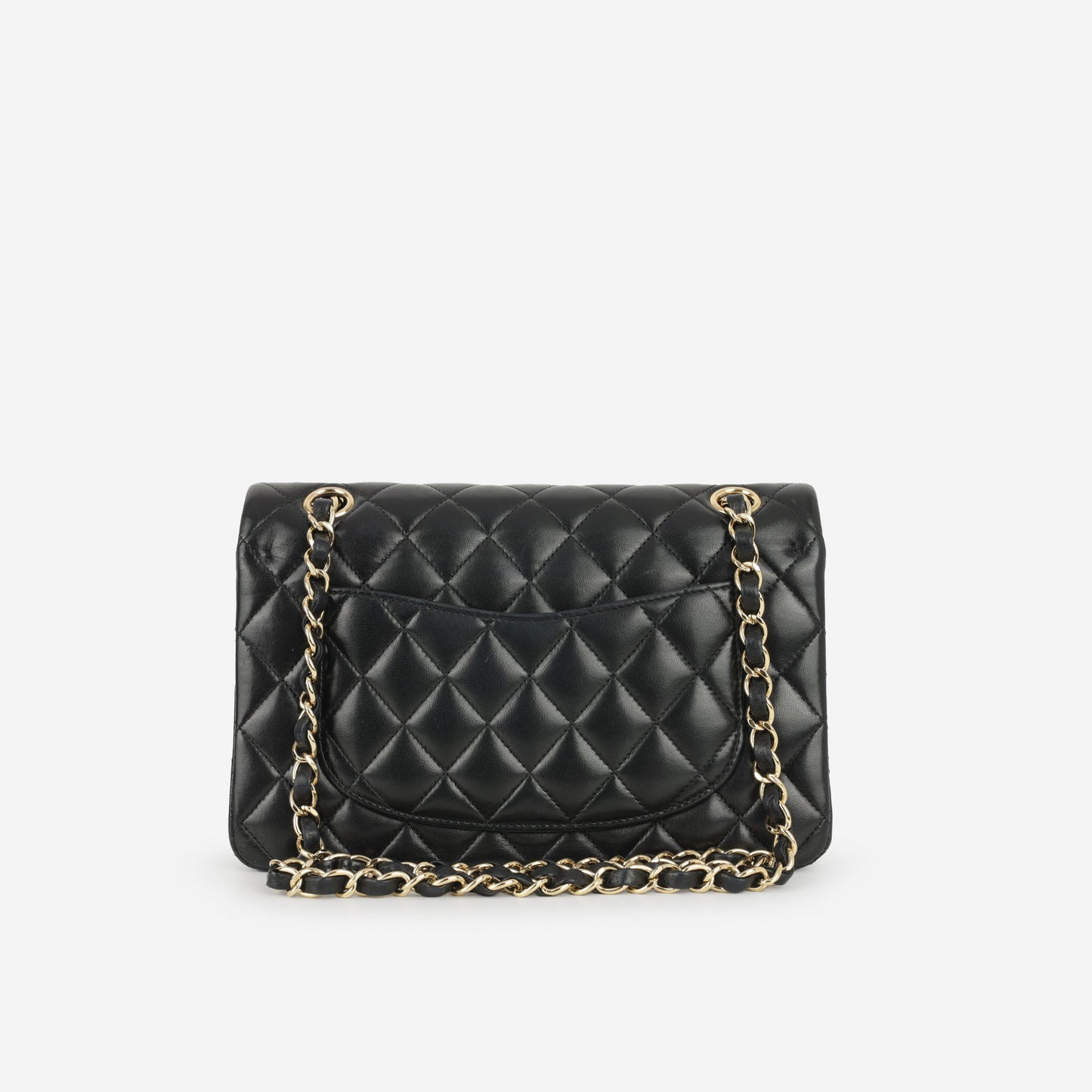 Chanel Small Classic Flap - Black Lambskin | Gold Hardware
