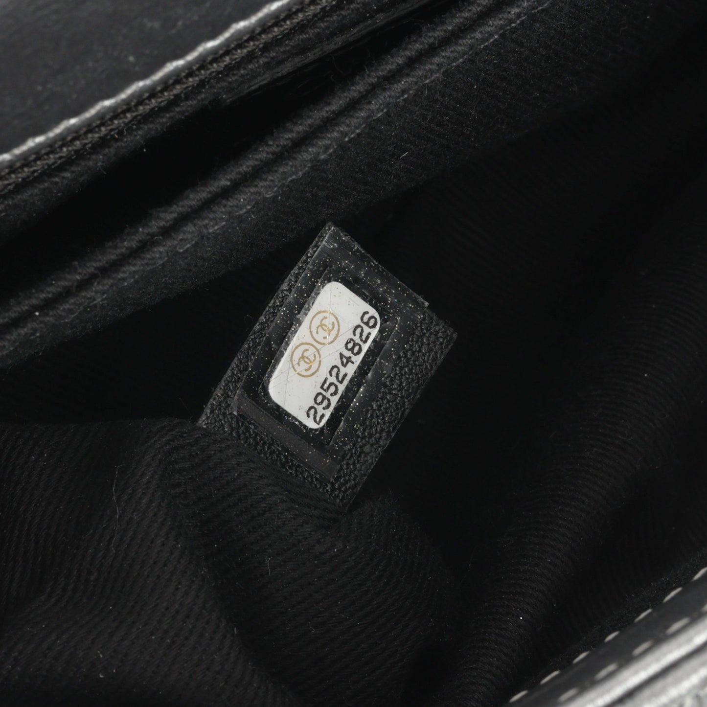 Chanel Small Coco Handle - Graphite Metallic Calfskin | Black Hardware
