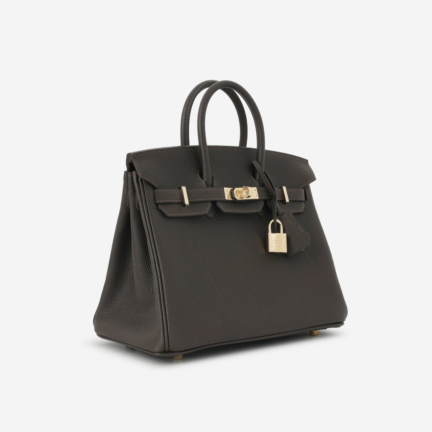 Hermès Birkin 25 - Bai Brun Togo | Permabrass Hardware