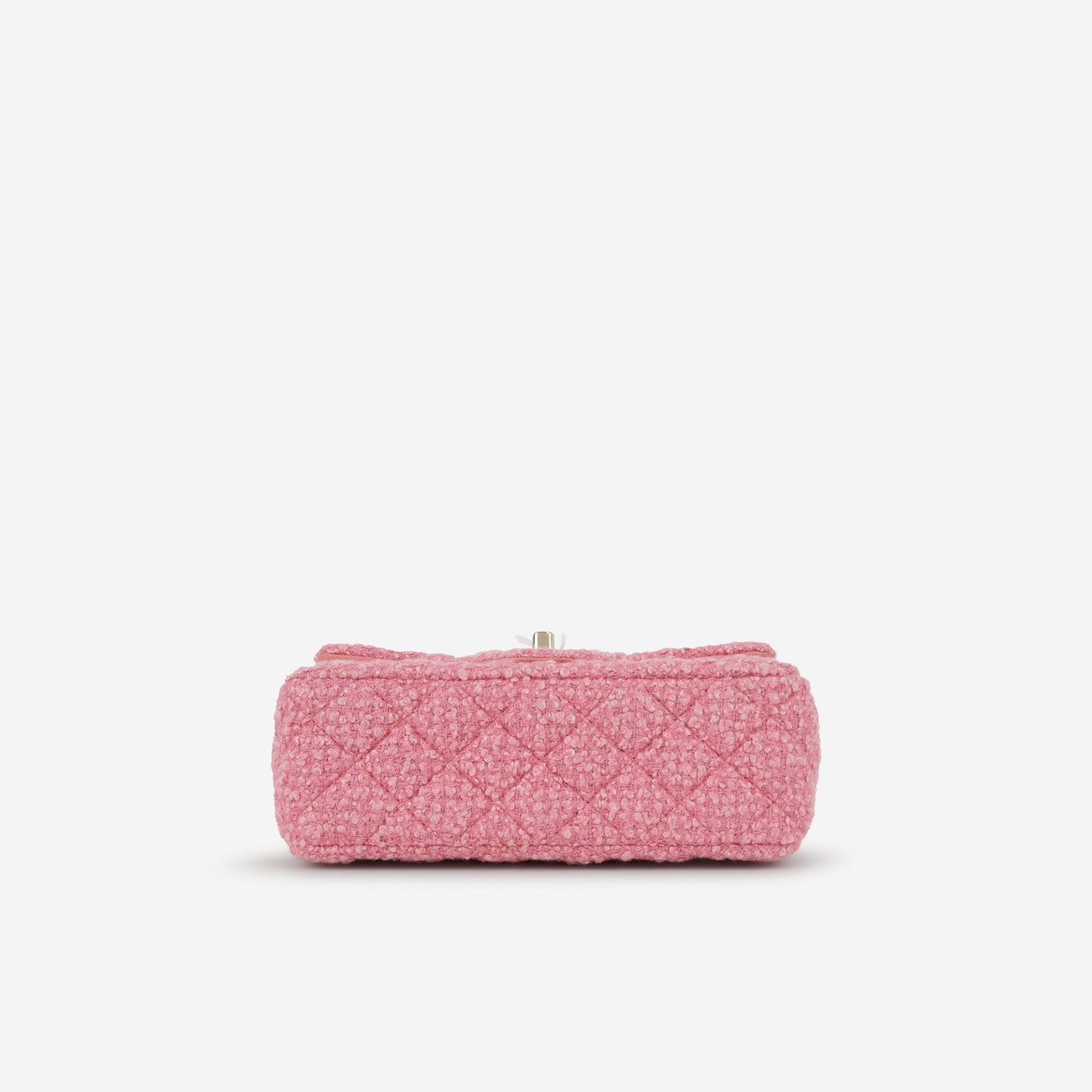 Chanel Mini Rectangular - Pink Tweed | Champagne Gold Hardware
