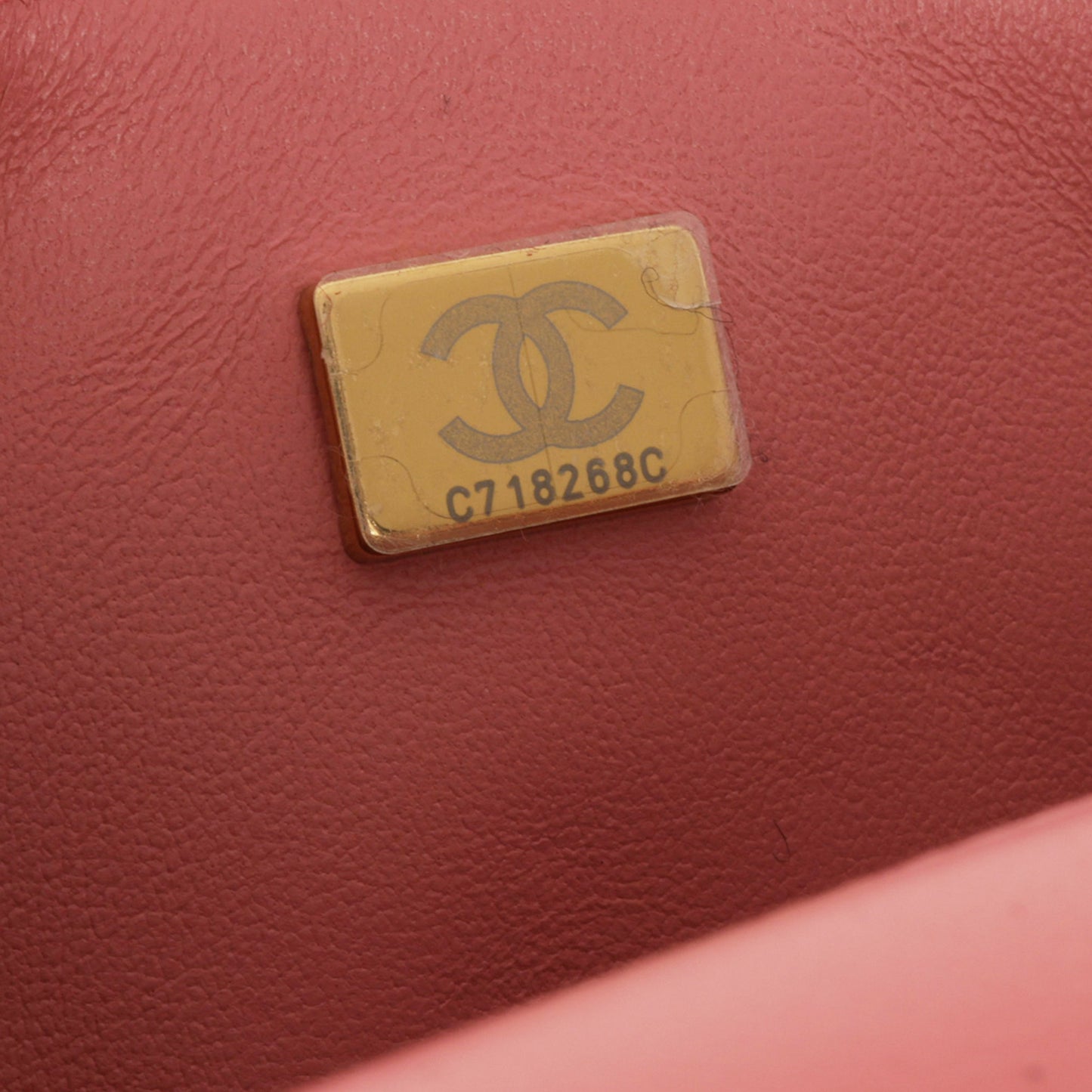 Chanel Mini Rectangular - Pink Tweed | Champagne Gold Hardware
