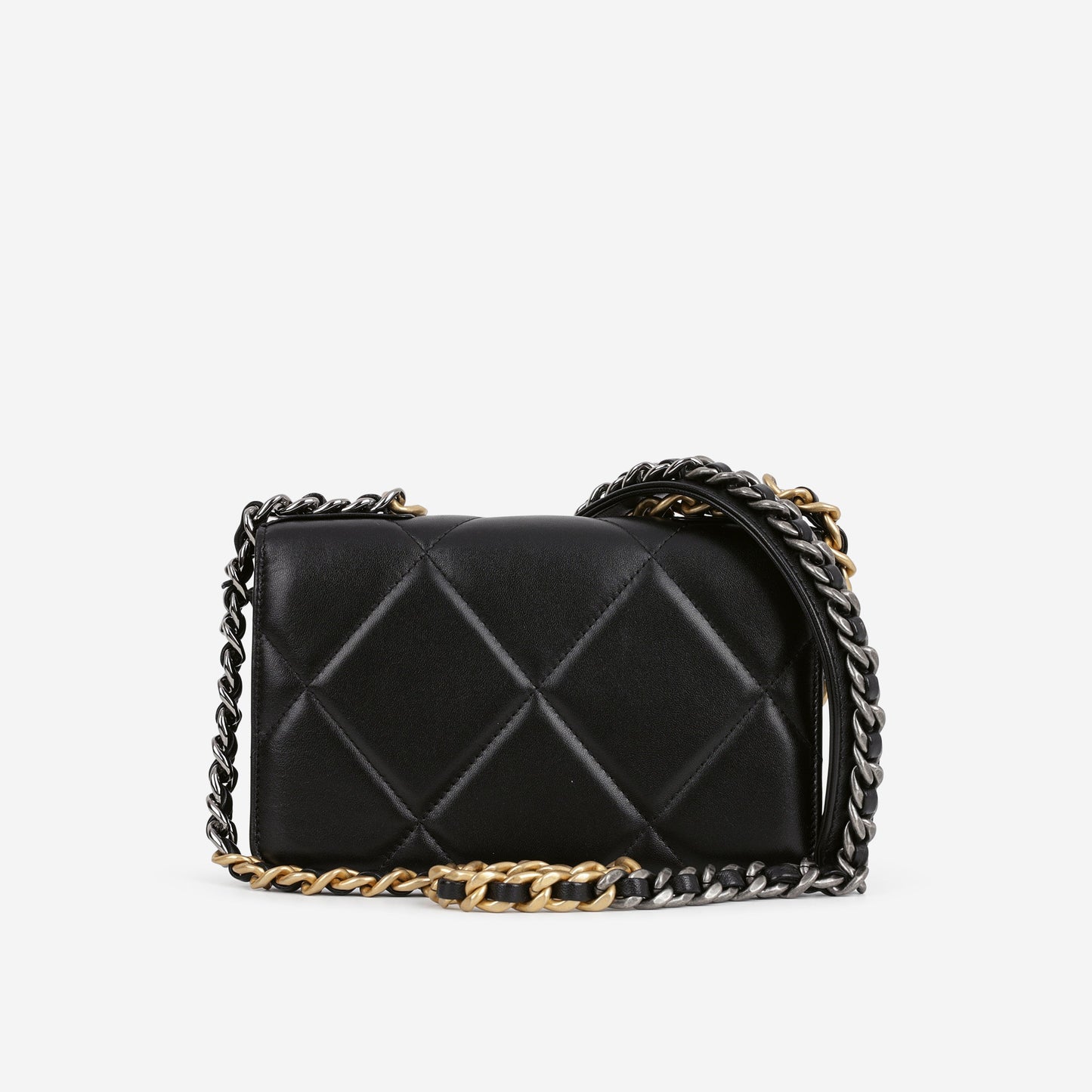 Chanel 19 Wallet on Chain - Black Lambskin | Mixed Hardware