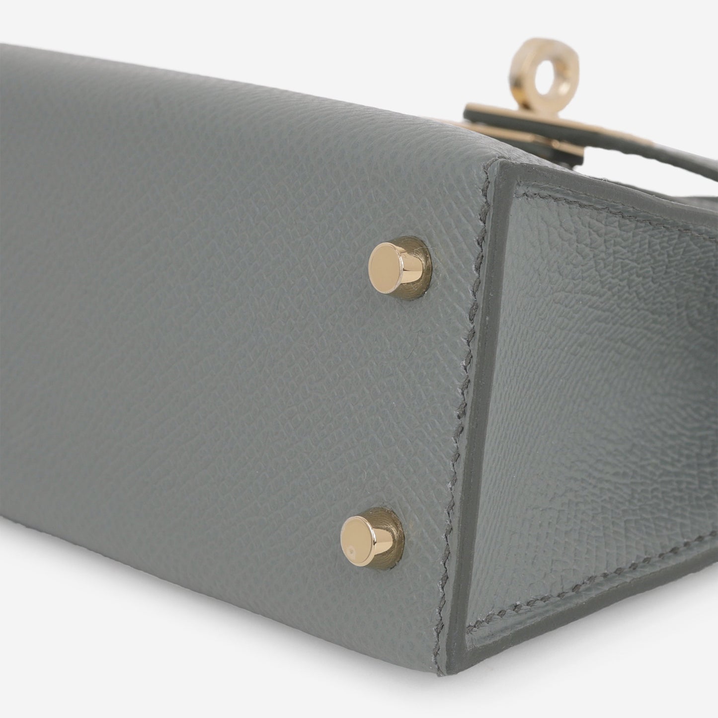 Hermès Mini Kelly - Vert Amande Epsom | Permabrass Hardware