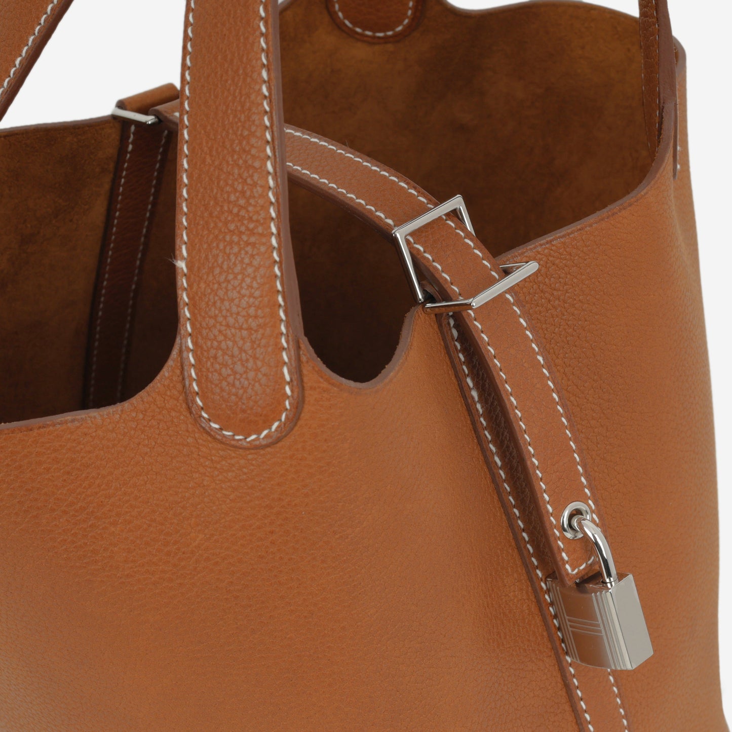 Hermès Picotin 18 - Fauve Barenia Faubourg | Palladium Hardware
