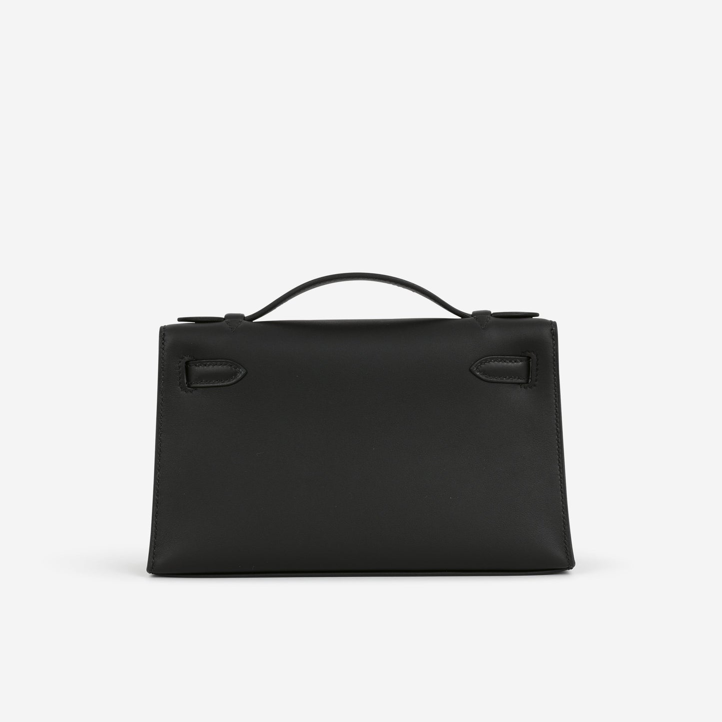 Hermès Kelly Pochette - Black Swift | Gold Hardware