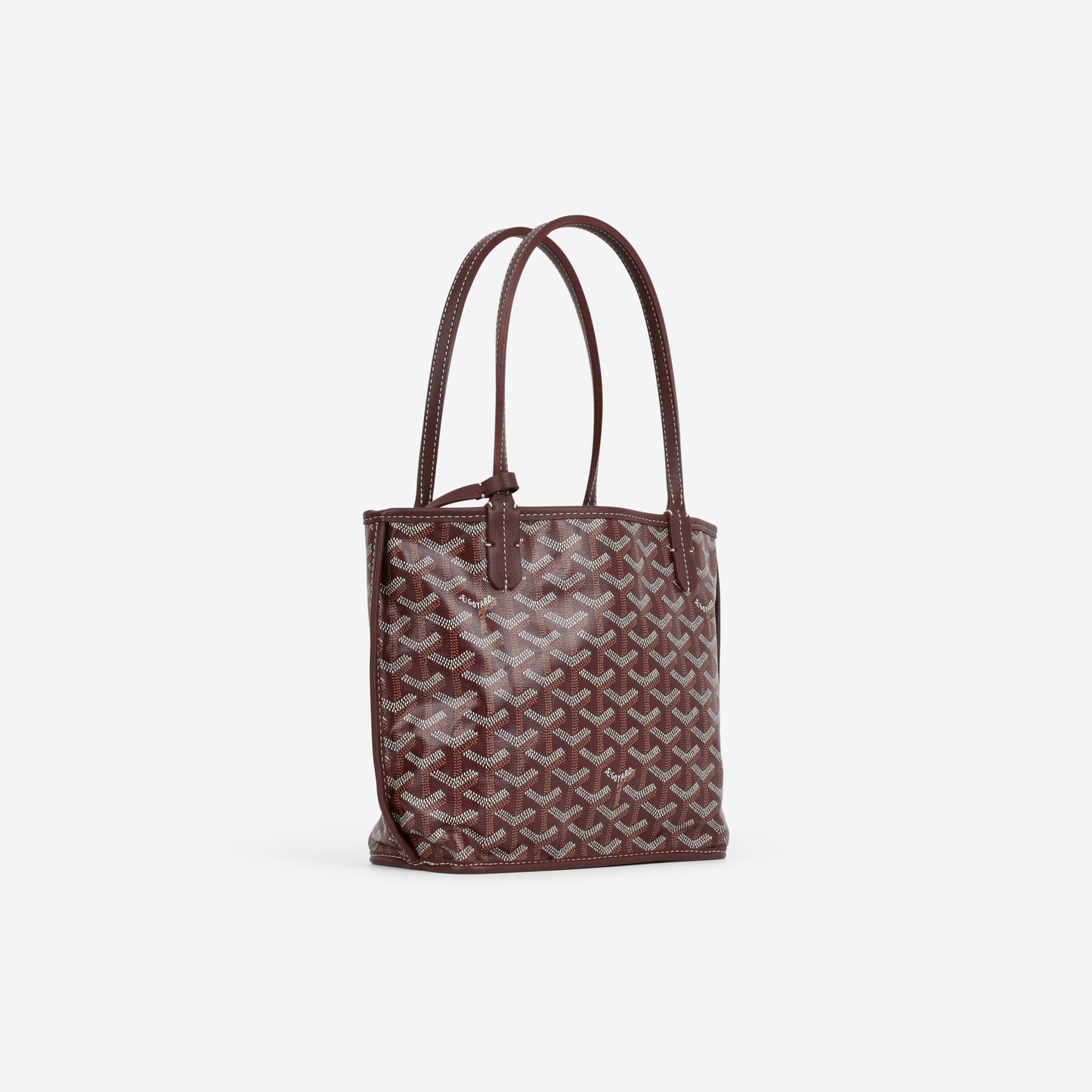 Goyard Anjou Mini Tote - Burgundy (NWT)