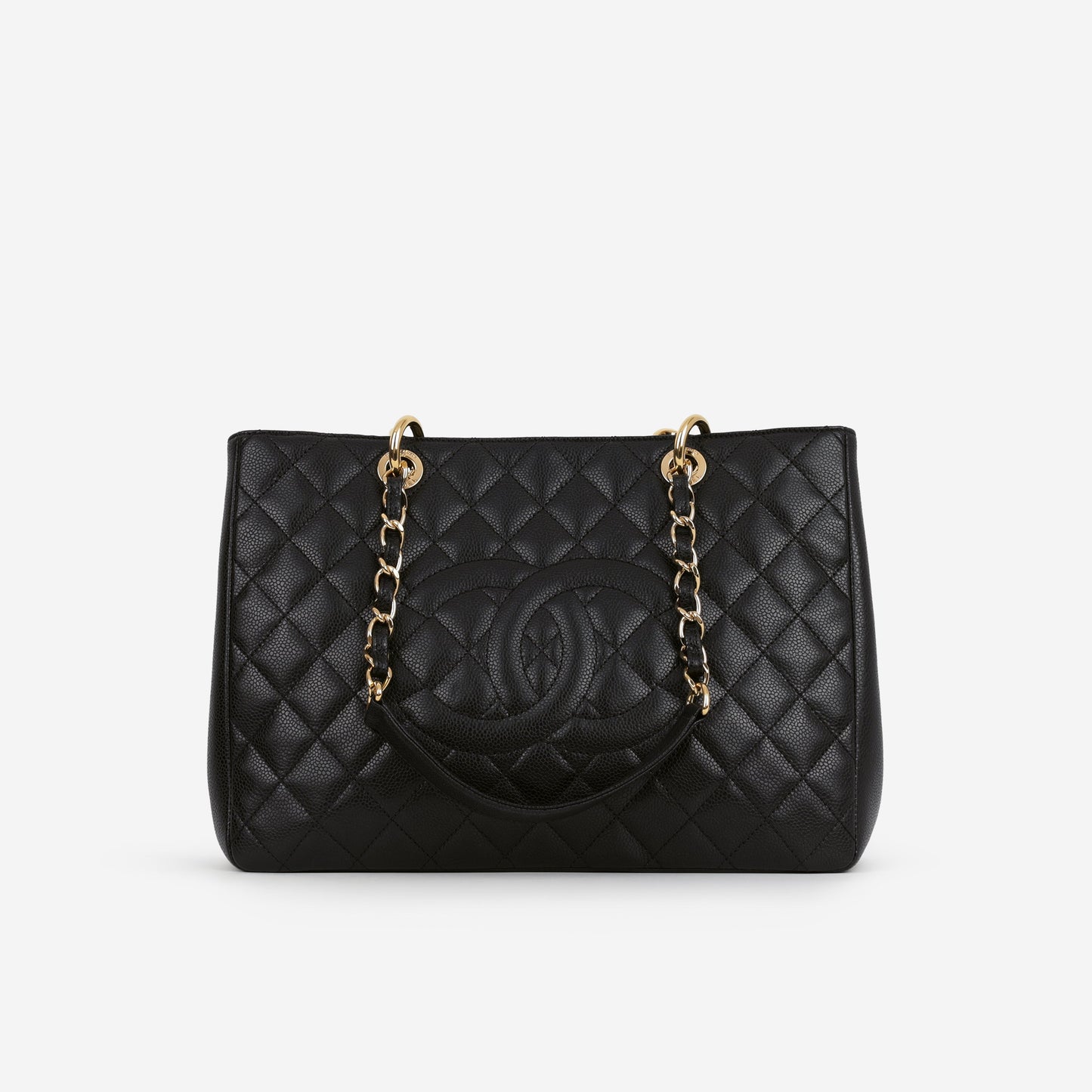 Chanel GST - Black Caviar | Gold Hardware