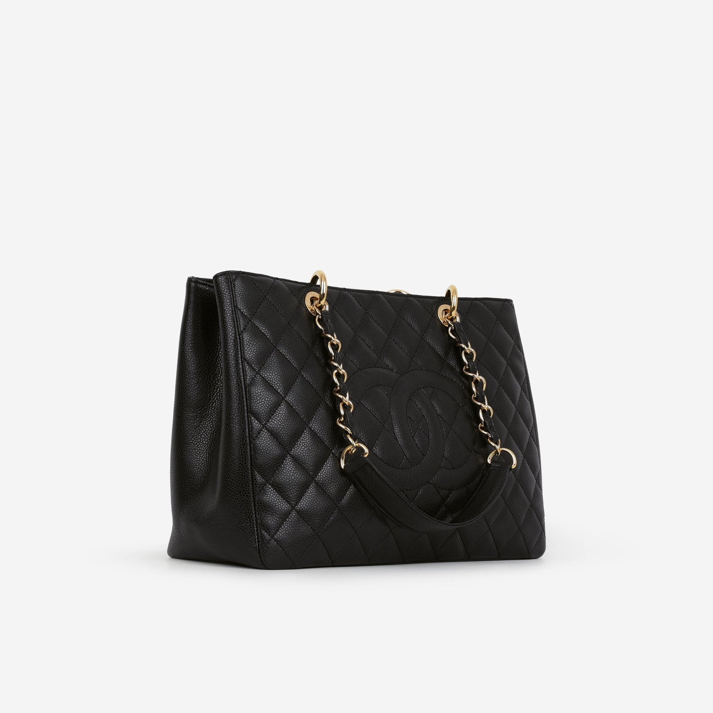 Chanel GST - Black Caviar | Gold Hardware
