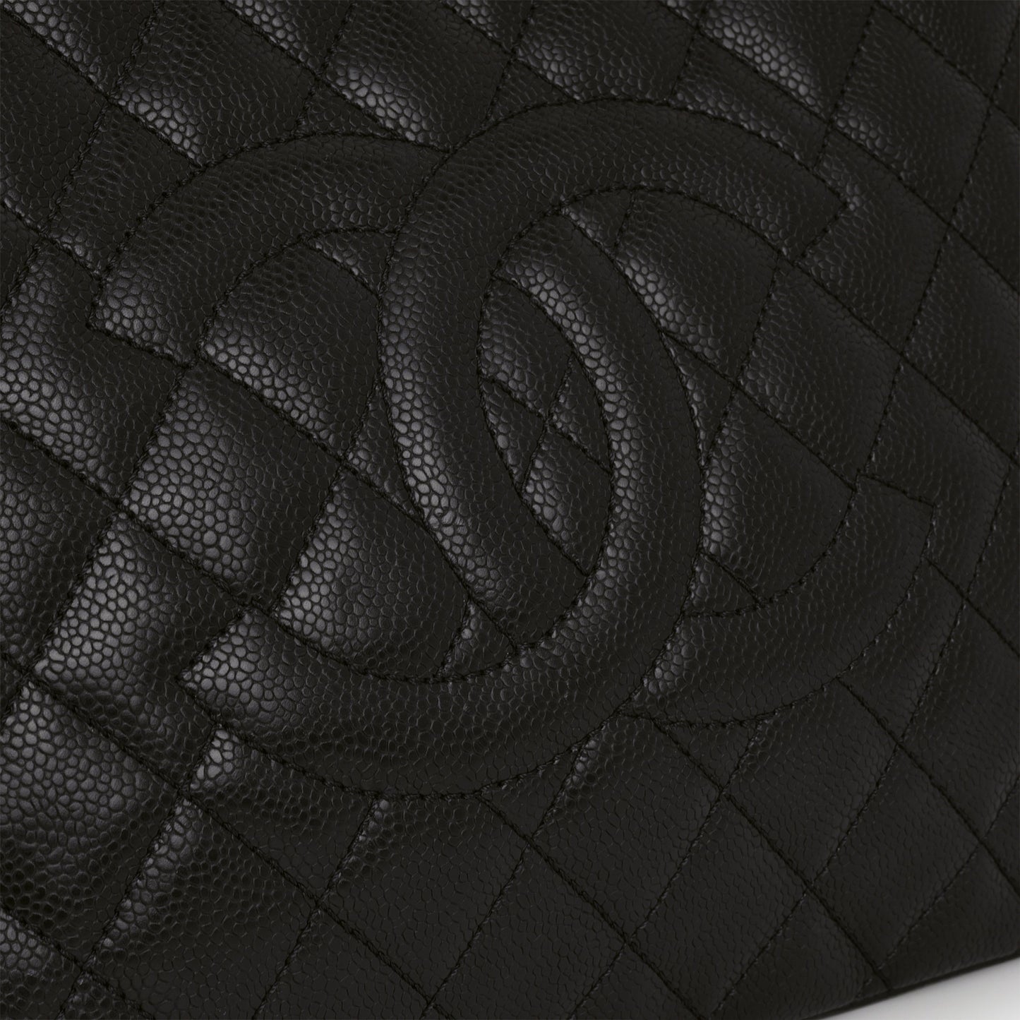 Chanel GST - Black Caviar | Gold Hardware