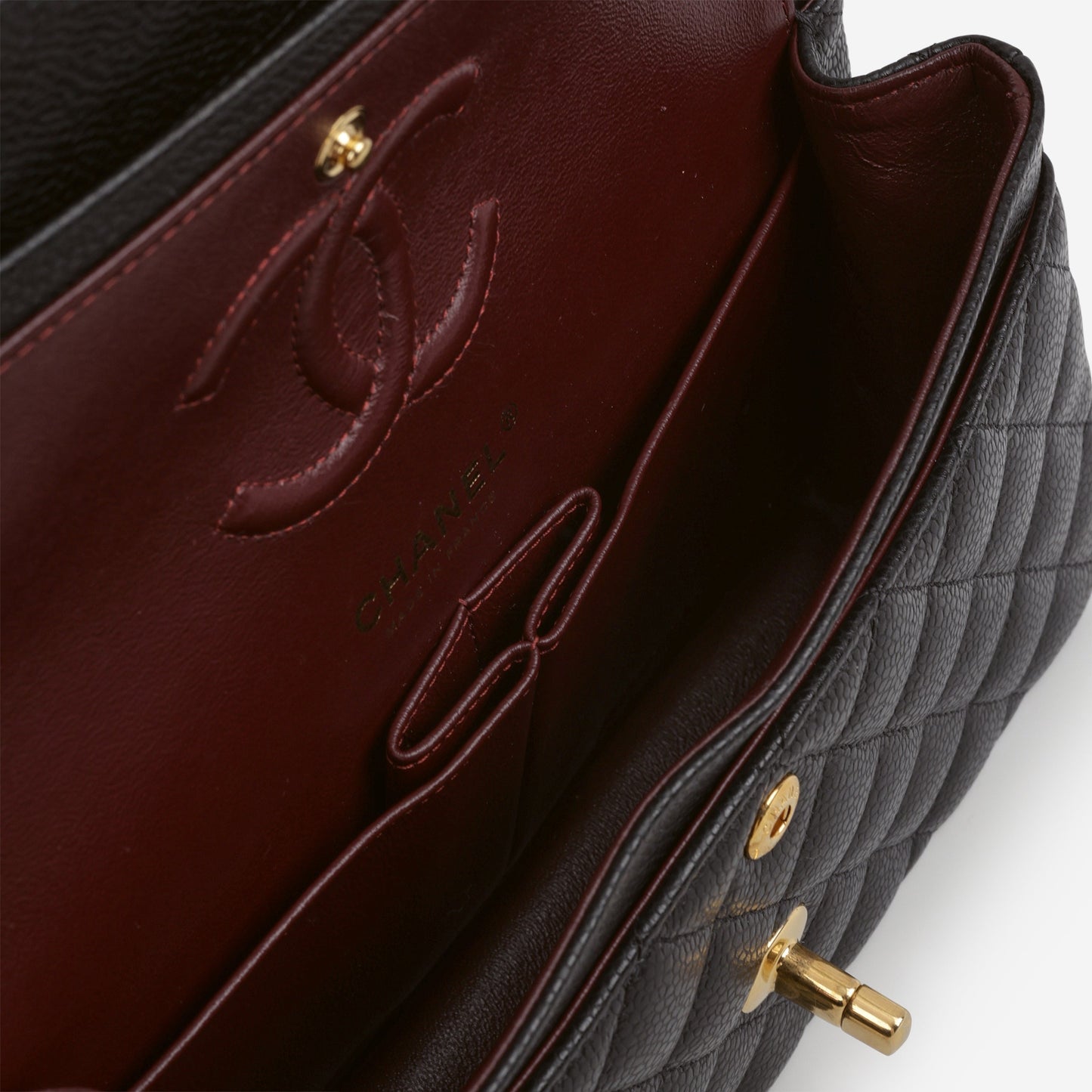 Chanel Small Classic Flap - Black Caviar | Gold Hardware
