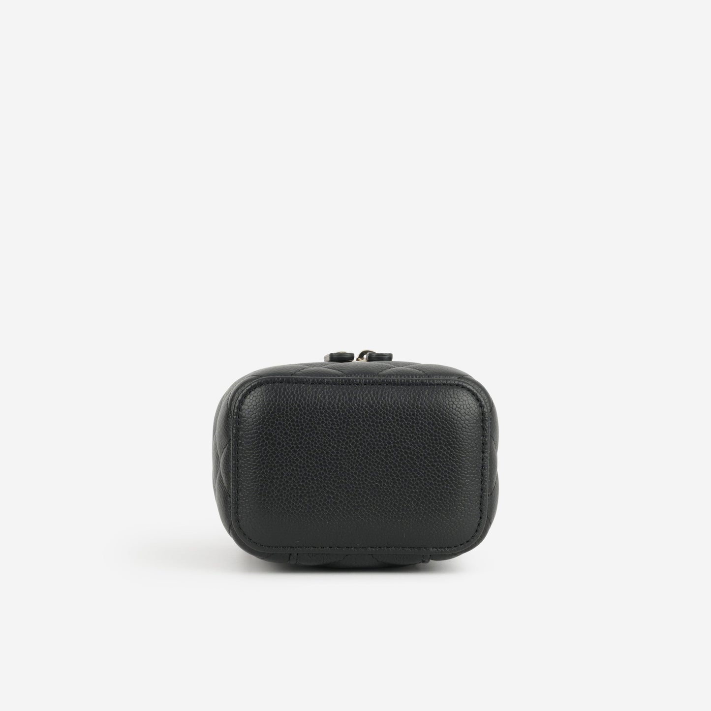 Chanel Mini Vanity on Chain - Black Caviar | Champagne Gold Hardware
