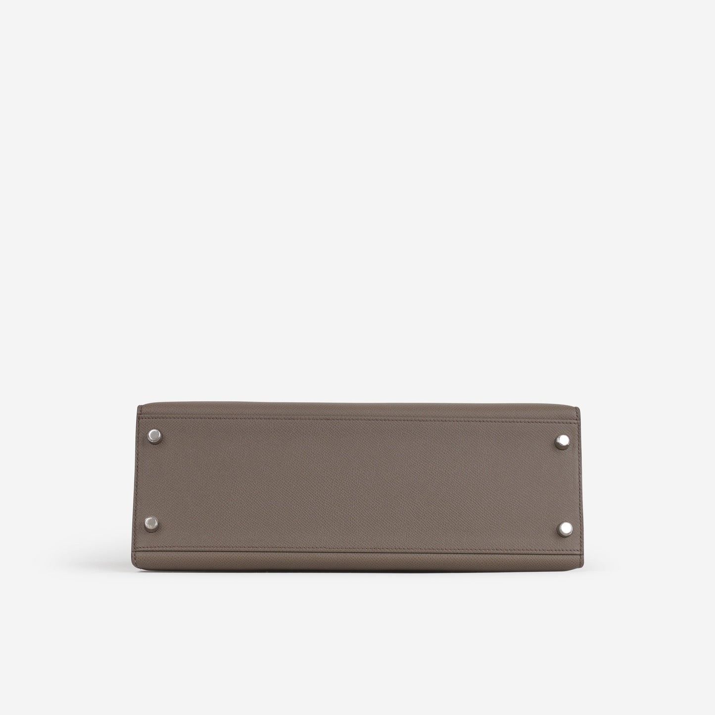Hermès Kelly 32 - Gris Etain Epsom | Palladium Hardware