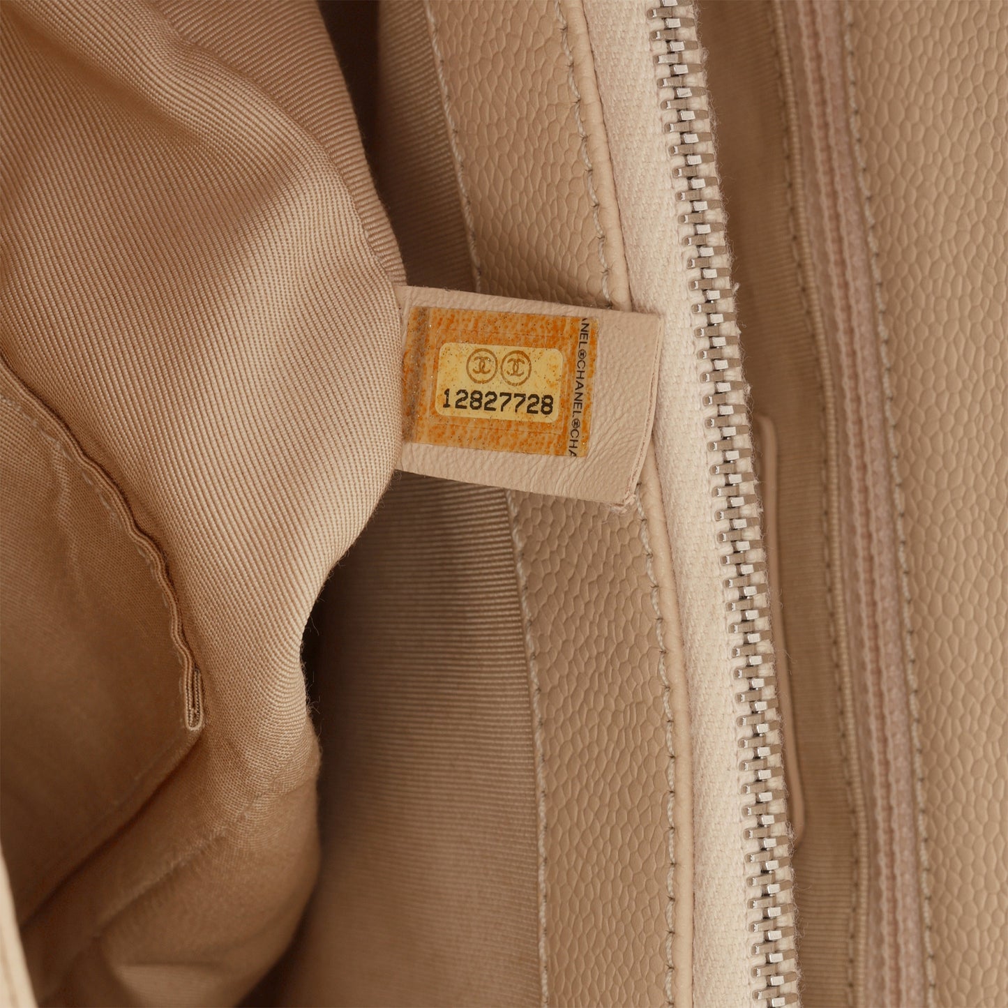 Chanel GST - Beige Caviar | Silver Hardware