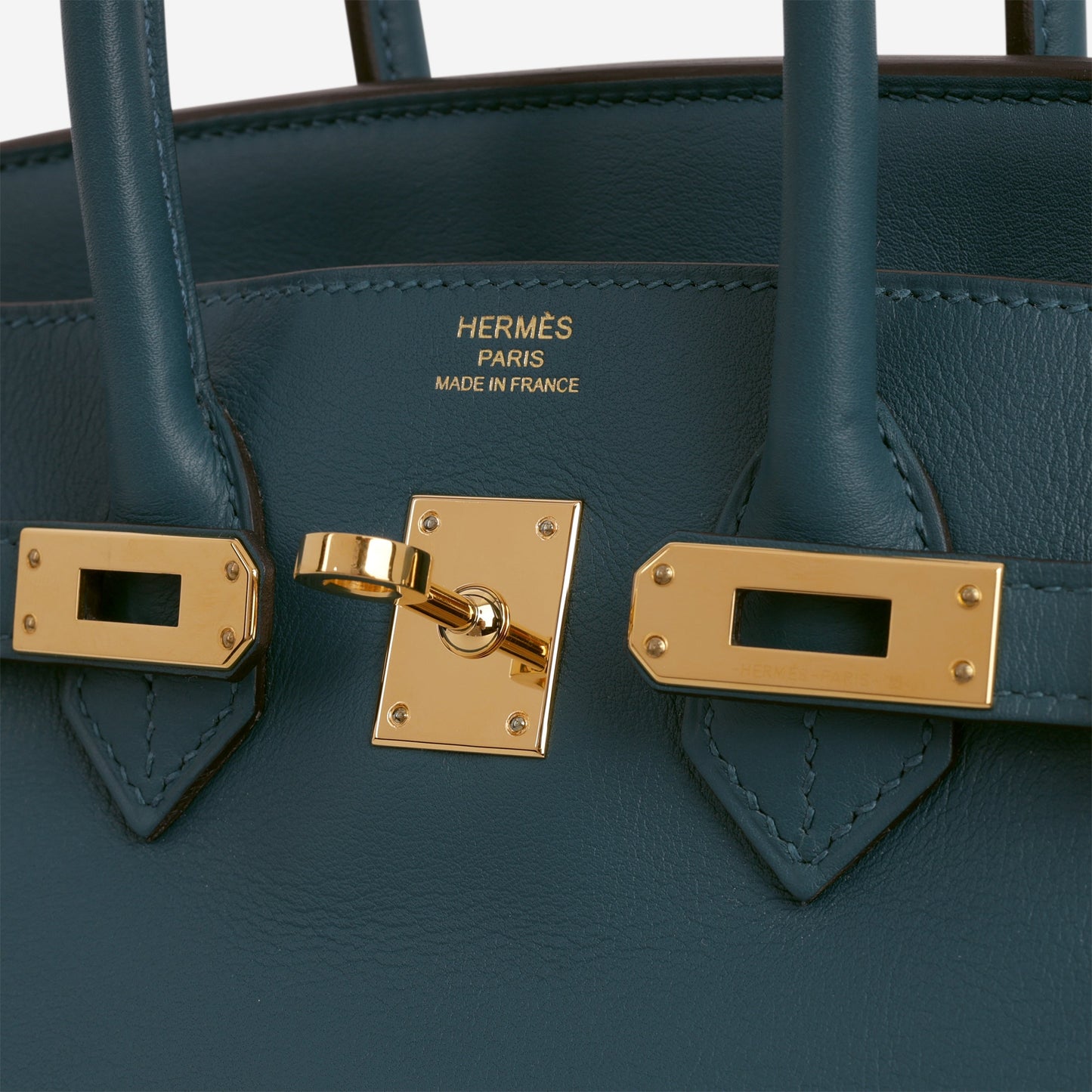 Hermès Birkin 25 - Vert Bosphore Swift | Gold hardware