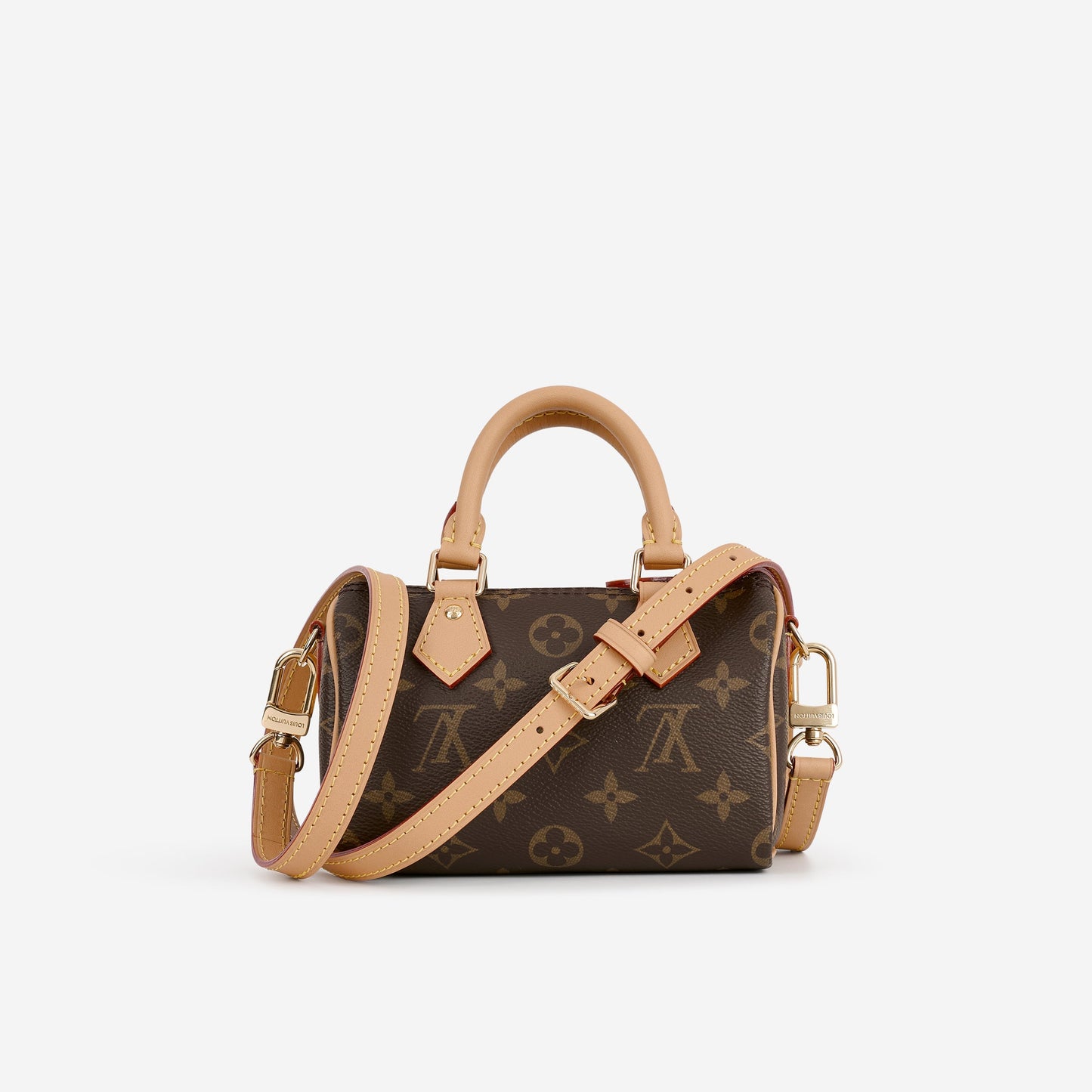 Louis Vuitton Nano Speedy - Monogram | Gold Hardware