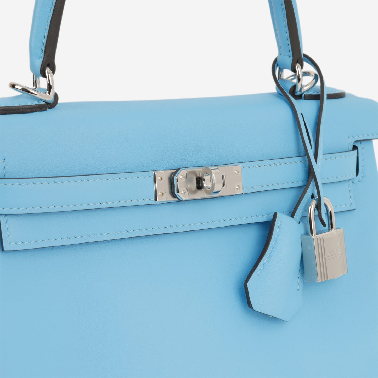 Hermès Kelly 25 - Celeste Swift | Palladium Hardware