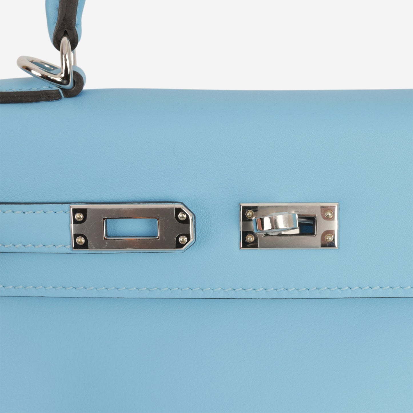 Hermès Kelly 25 - Celeste Swift | Palladium Hardware