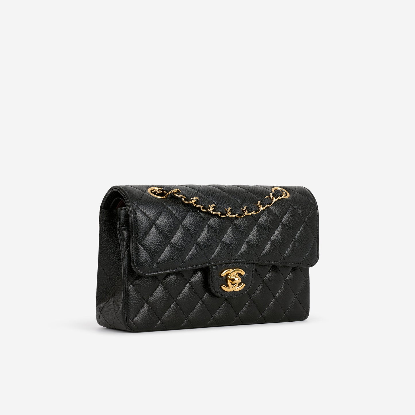 Chanel Small Classic Flap - Black Caviar | Gold Hardware
