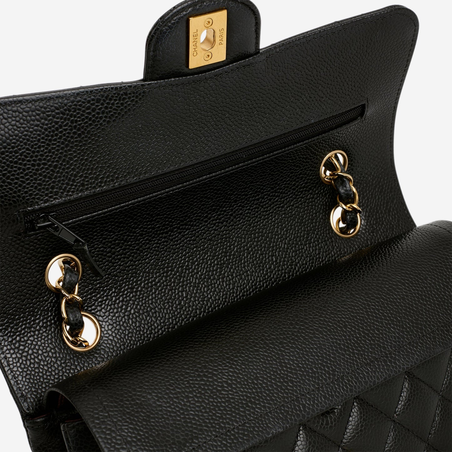 Chanel Small Classic Flap - Black Caviar | Gold Hardware