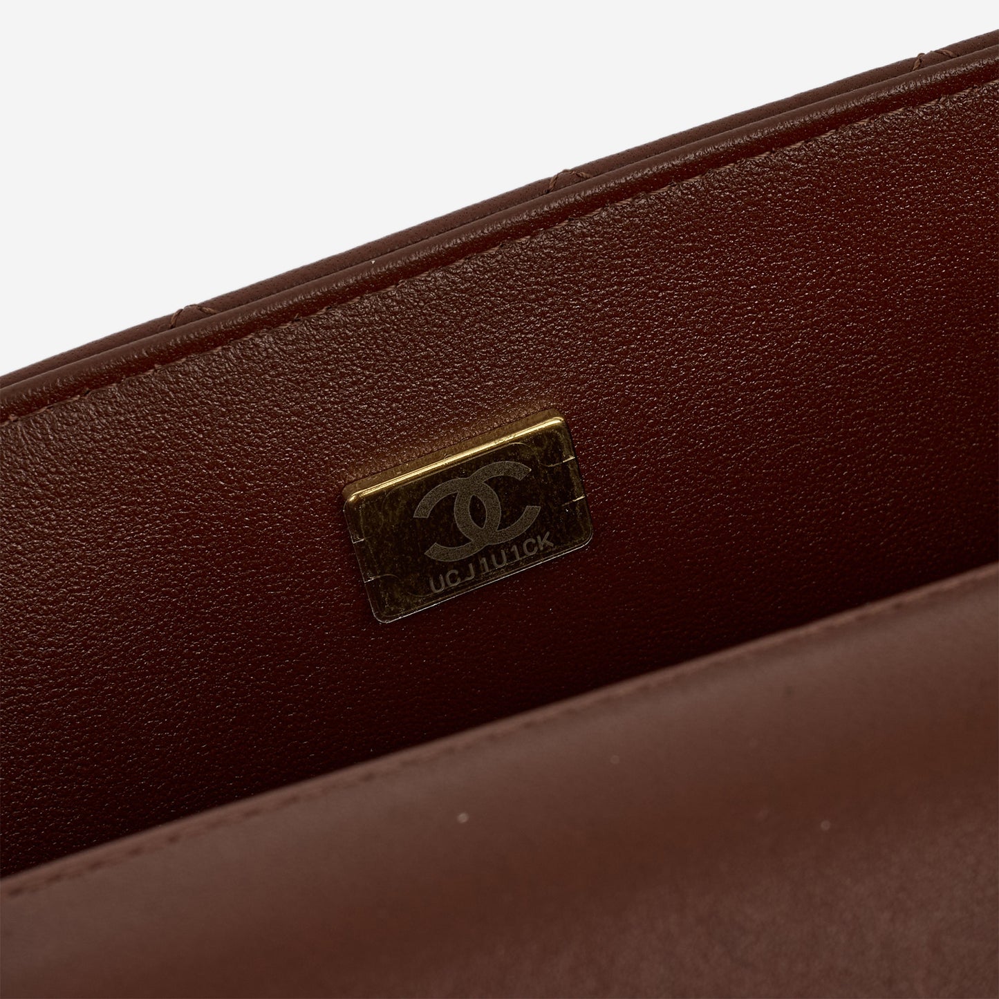Chanel Mini Flap Rectangular - Brown Lambskin | Champagne Gold Hardware