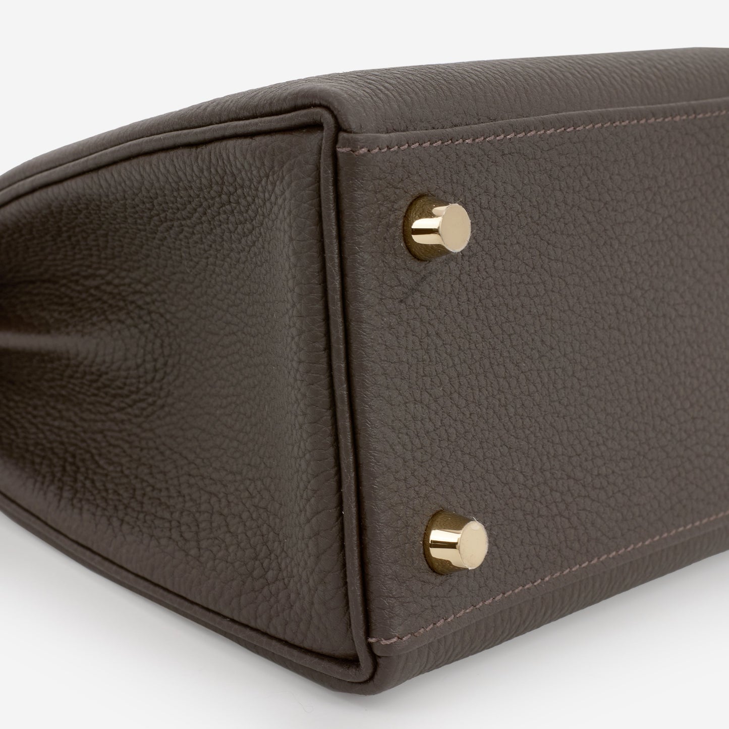 Hermès Kelly 25 - Bai Brun Togo | Gold Hardware