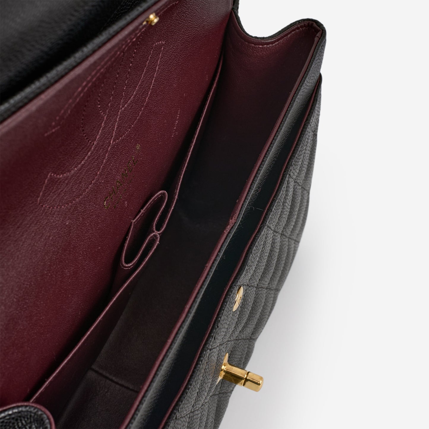 Chanel Jumbo Classic Double Flap - Black Caviar | Gold Hardware