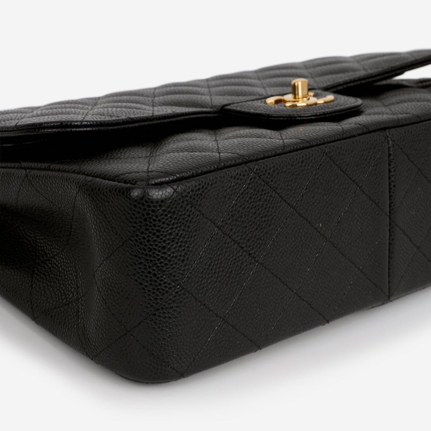 Chanel Jumbo Classic Double Flap - Black Caviar | Gold Hardware