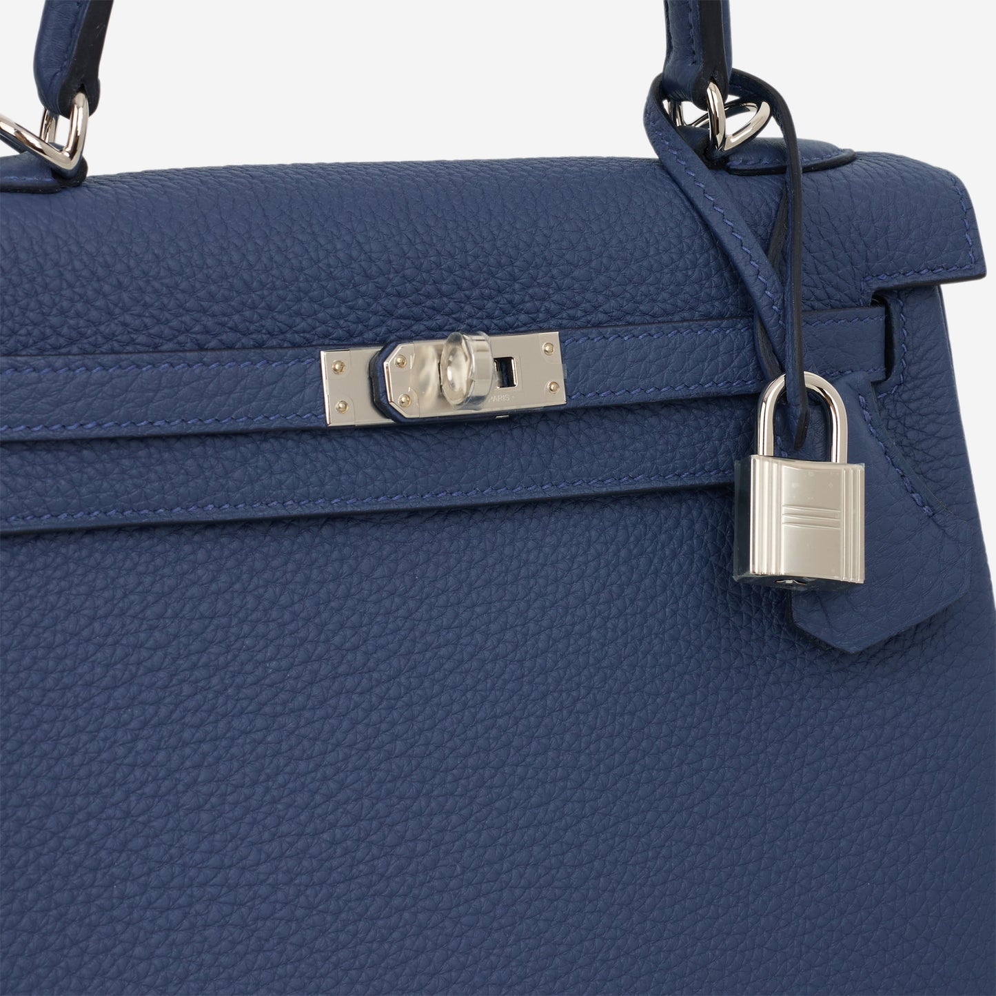 Hermès Kelly 25 - Bleu Tie Togo | Palladium Hardware