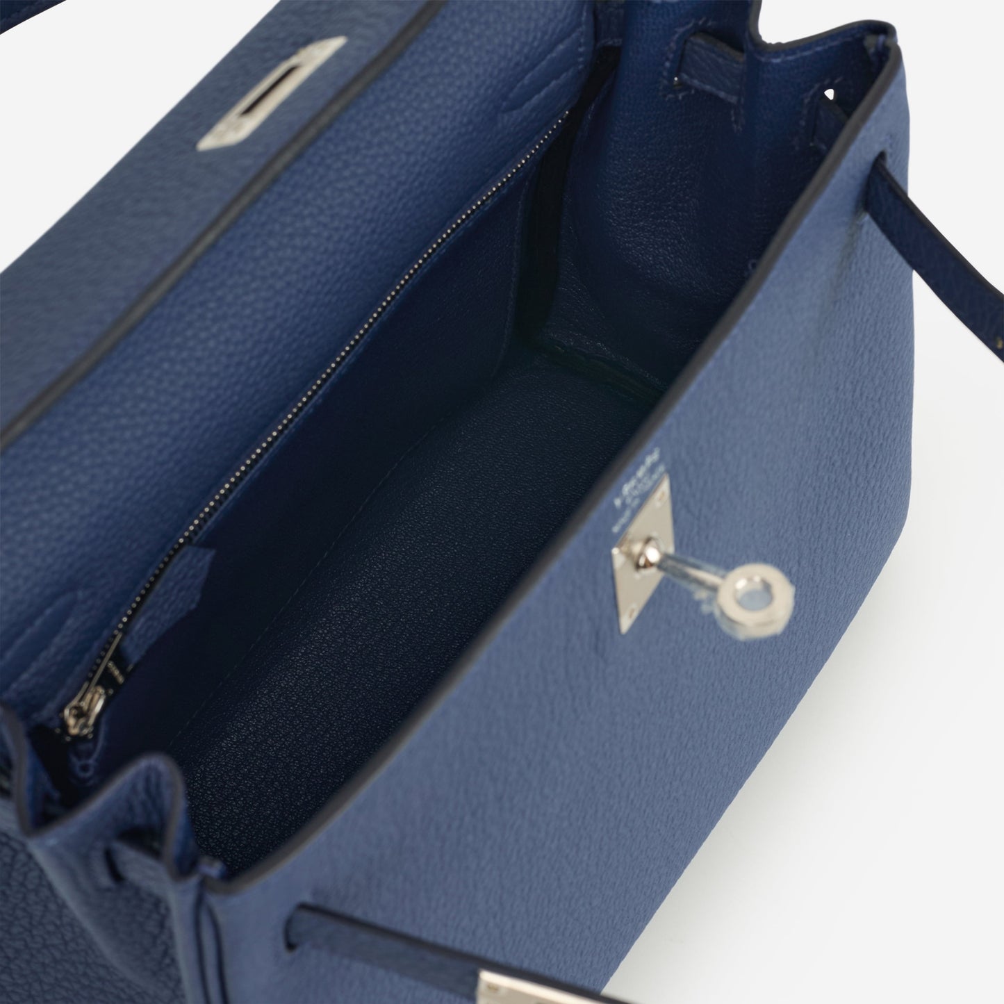 Hermès Kelly 25 - Bleu Tie Togo | Palladium Hardware
