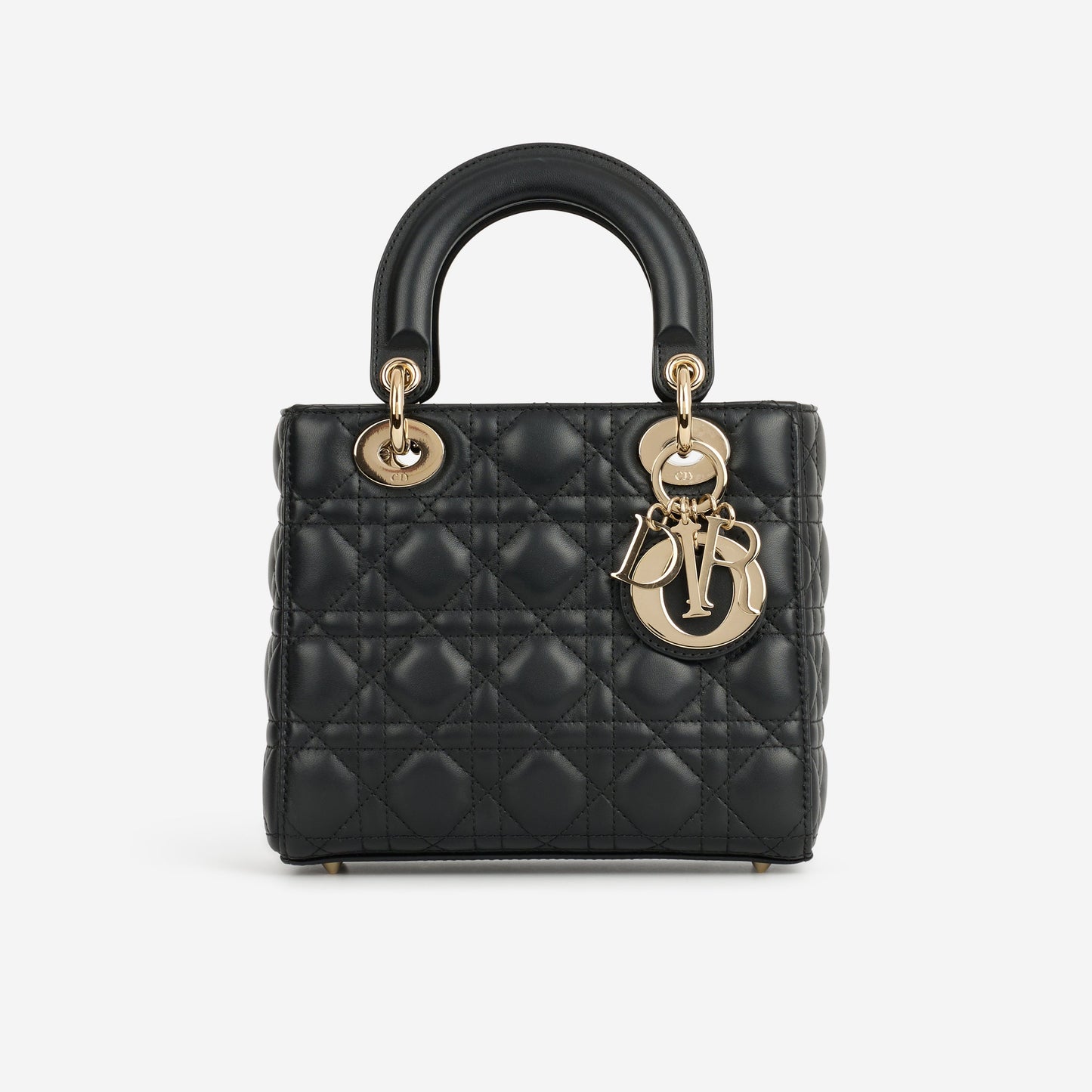Christian Dior Small ABCDior - Black Lambskin | Champagne Gold Hardware