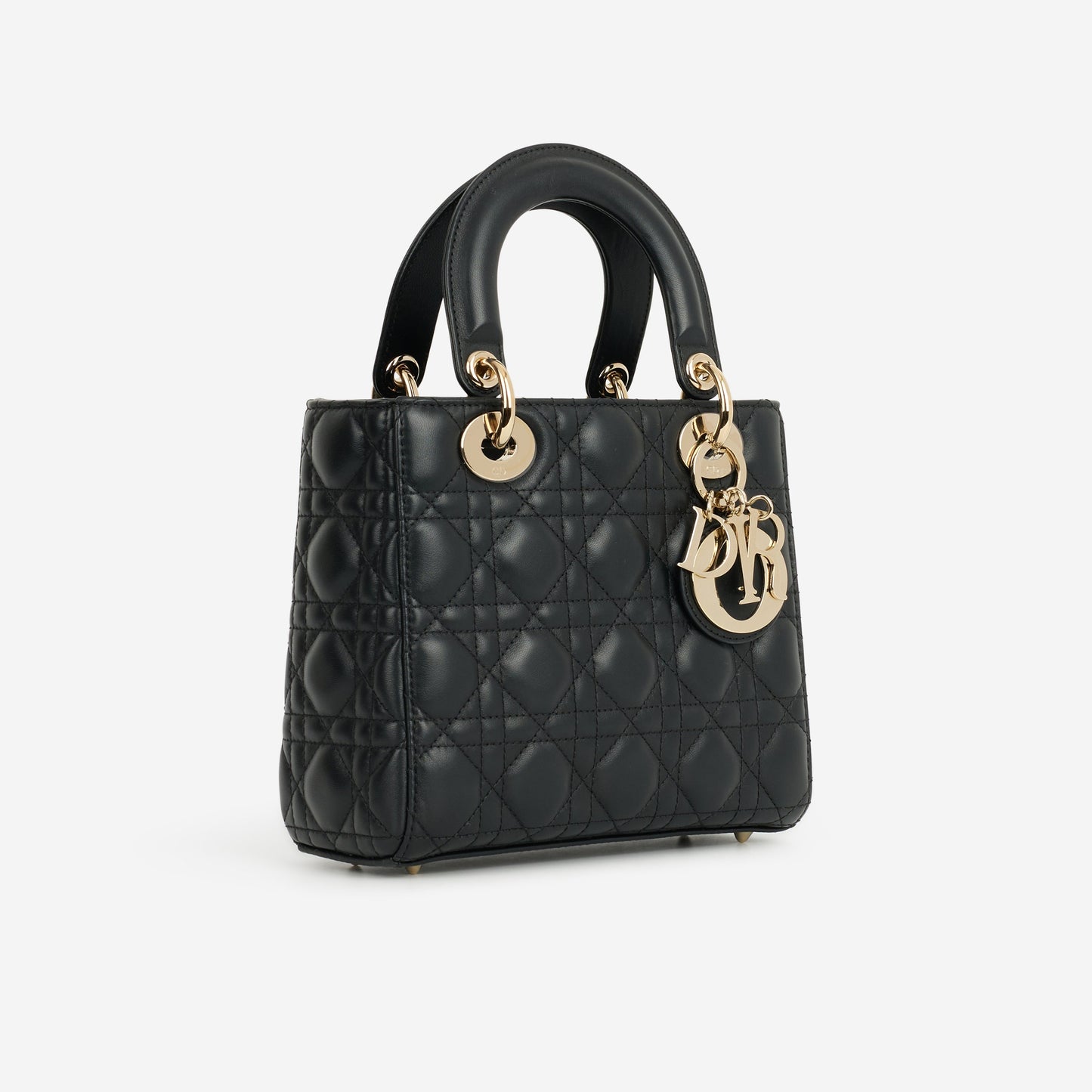 Christian Dior Small ABCDior - Black Lambskin | Champagne Gold Hardware