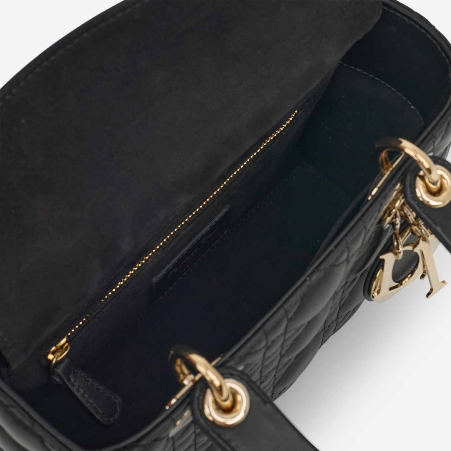 Christian Dior Small ABCDior - Black Lambskin | Champagne Gold Hardware