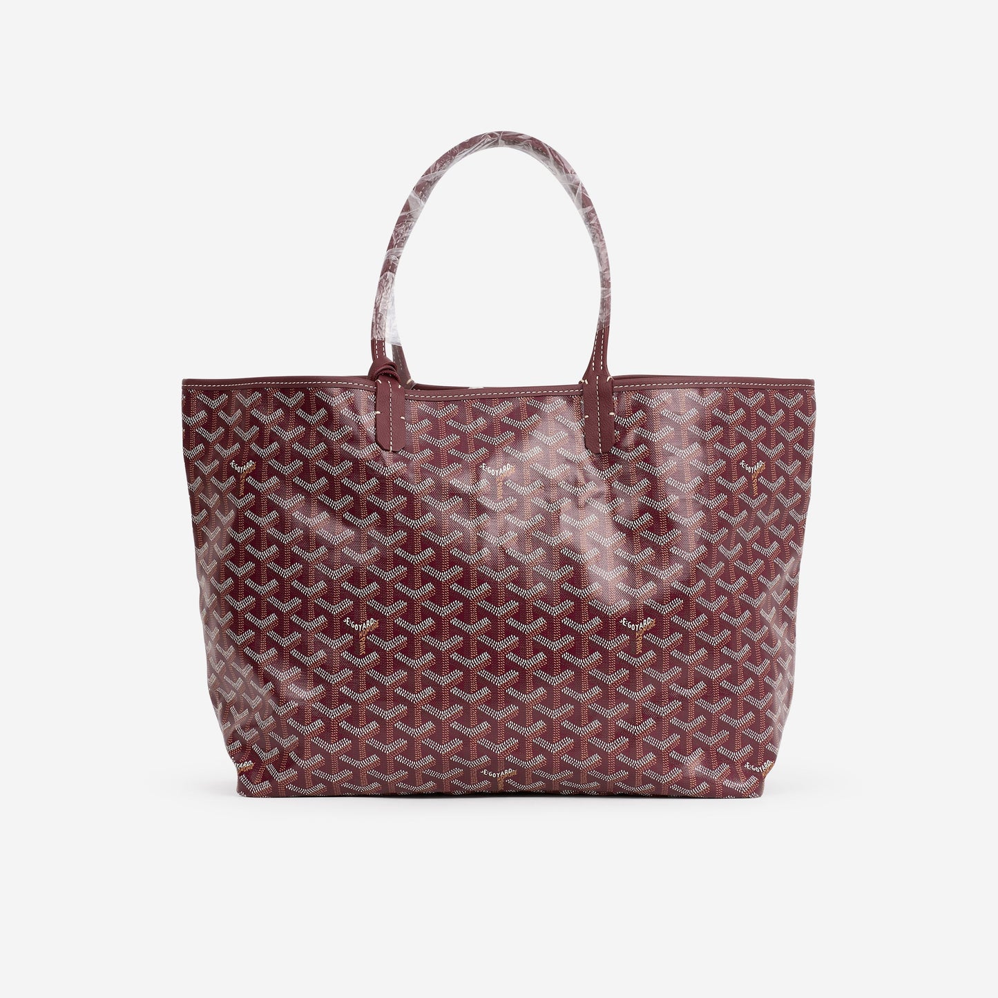 Goyard Saint Louis PM - Burdundy Goyardine Canvas | Palladium Hardware