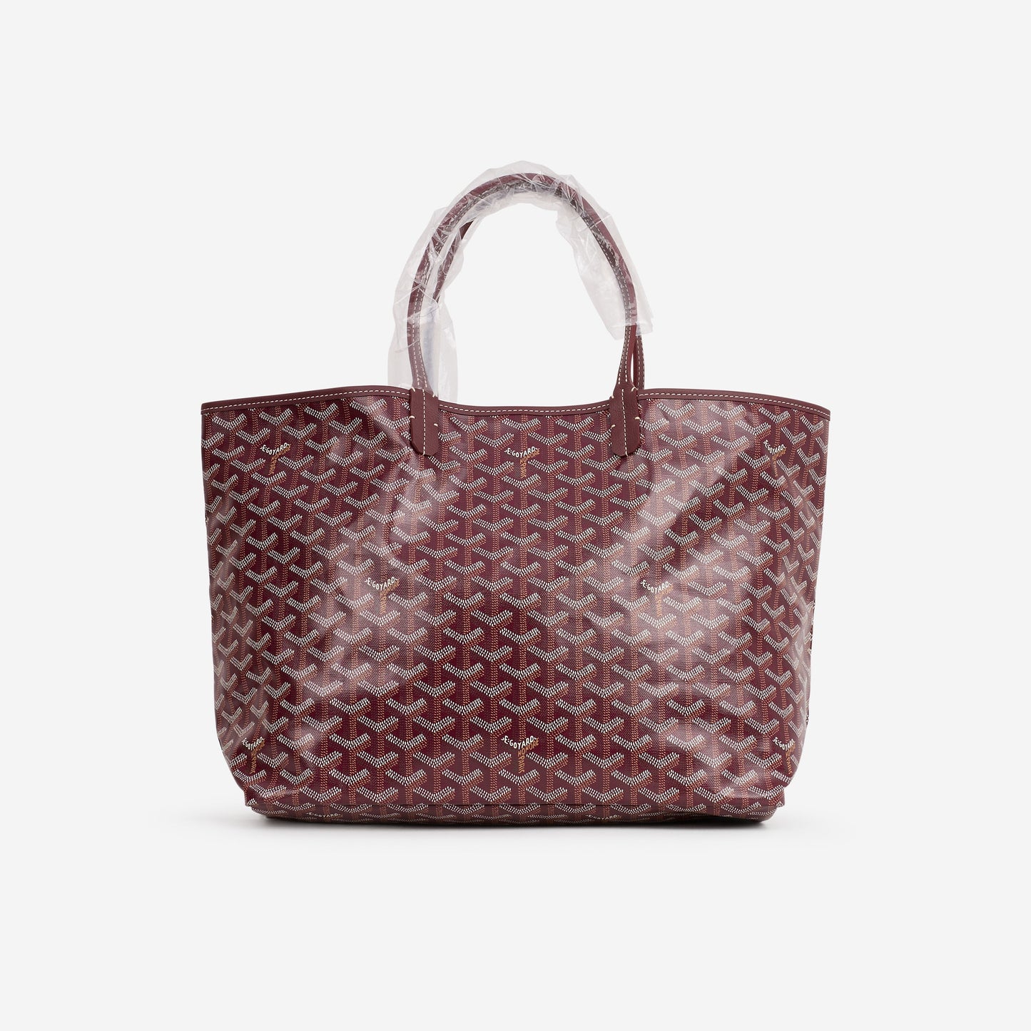 Goyard Saint Louis PM - Burdundy Goyardine Canvas | Palladium Hardware