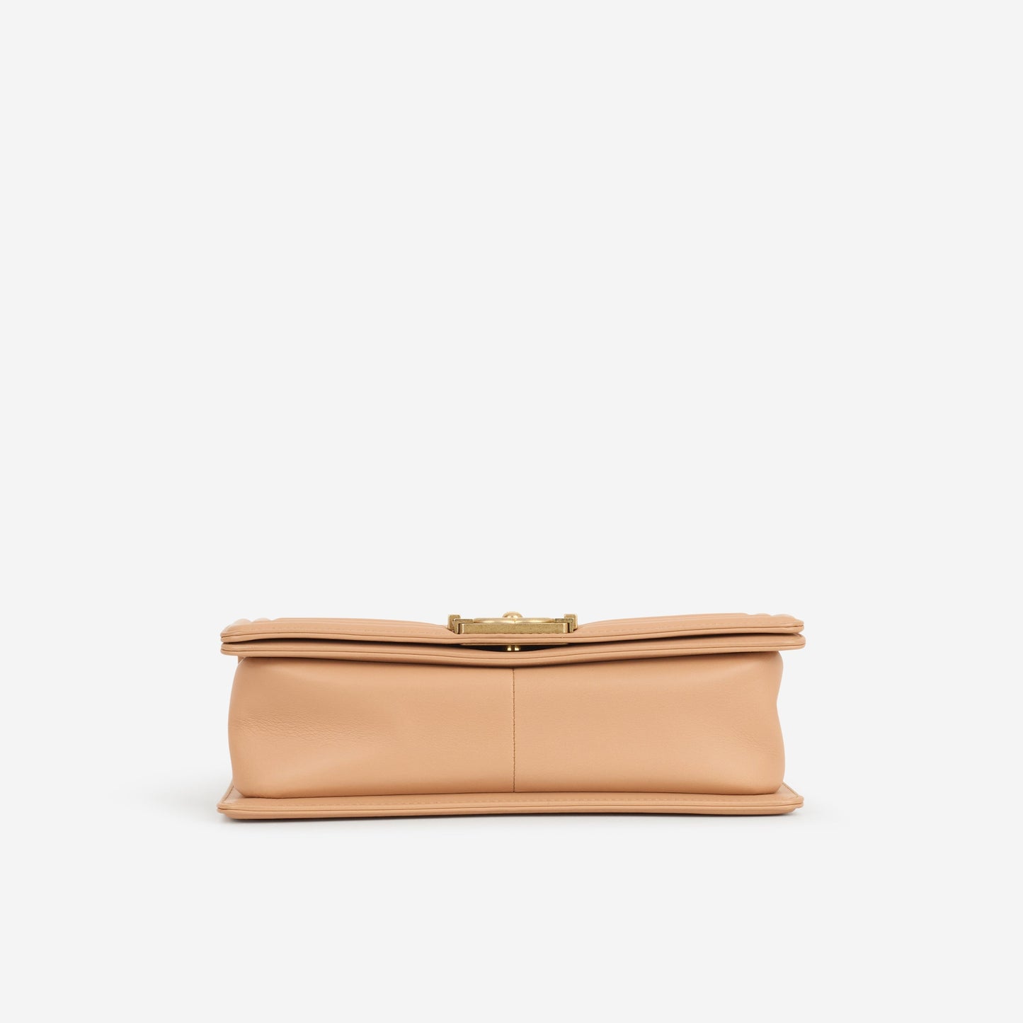 Chanel Medium Boy Bag - Caramel Lambskin | Aged Gold Hardware