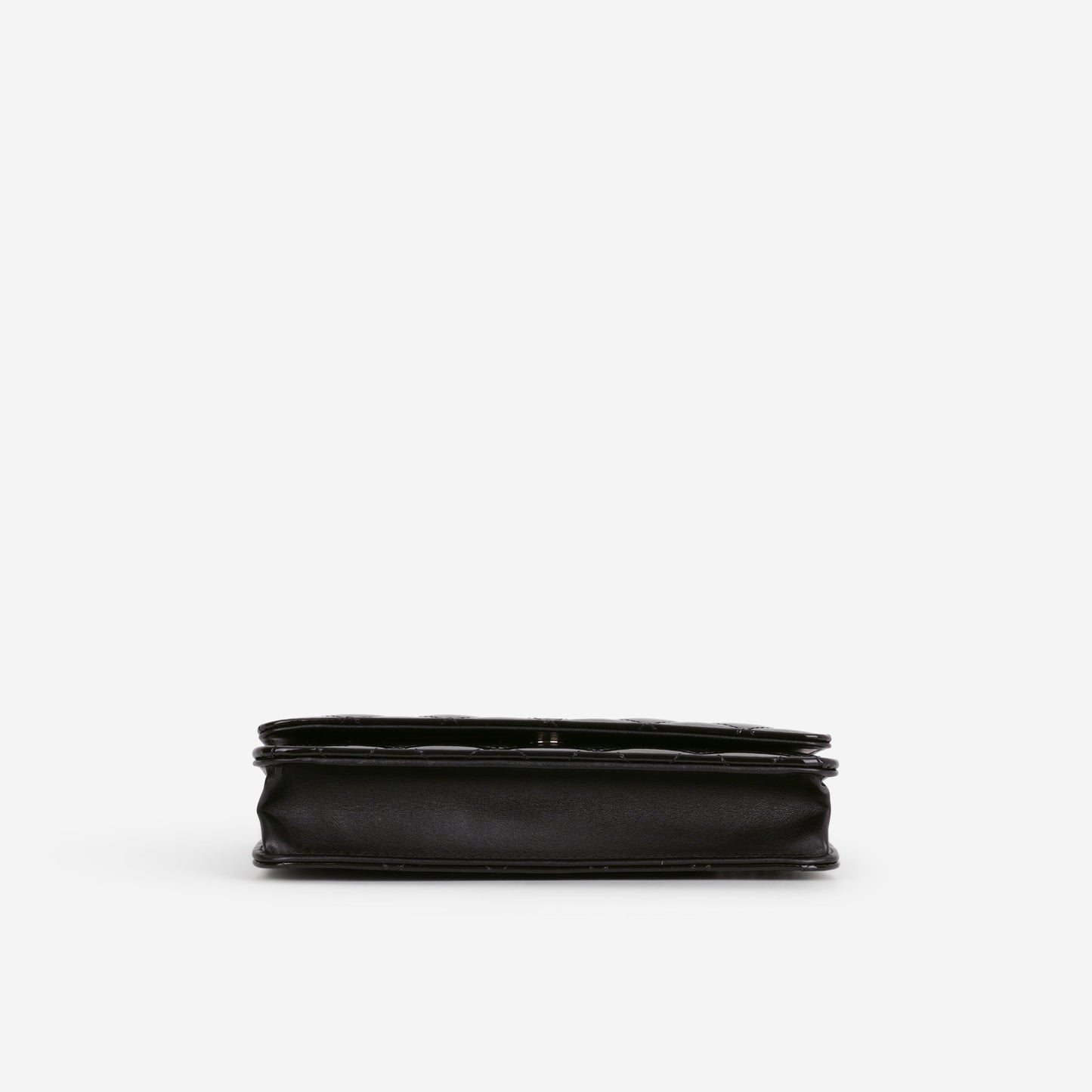 Chanel Classic Wallet on Chain - Black Patent | Champagne Gold Hardware