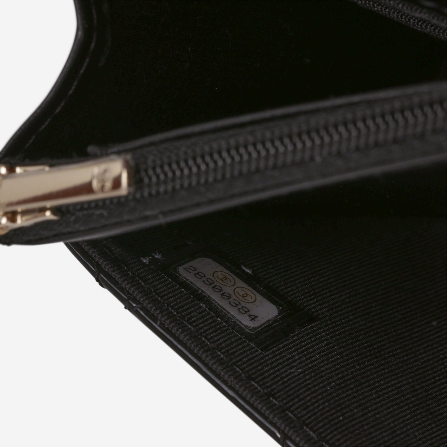 Chanel Classic Wallet on Chain - Black Patent | Champagne Gold Hardware