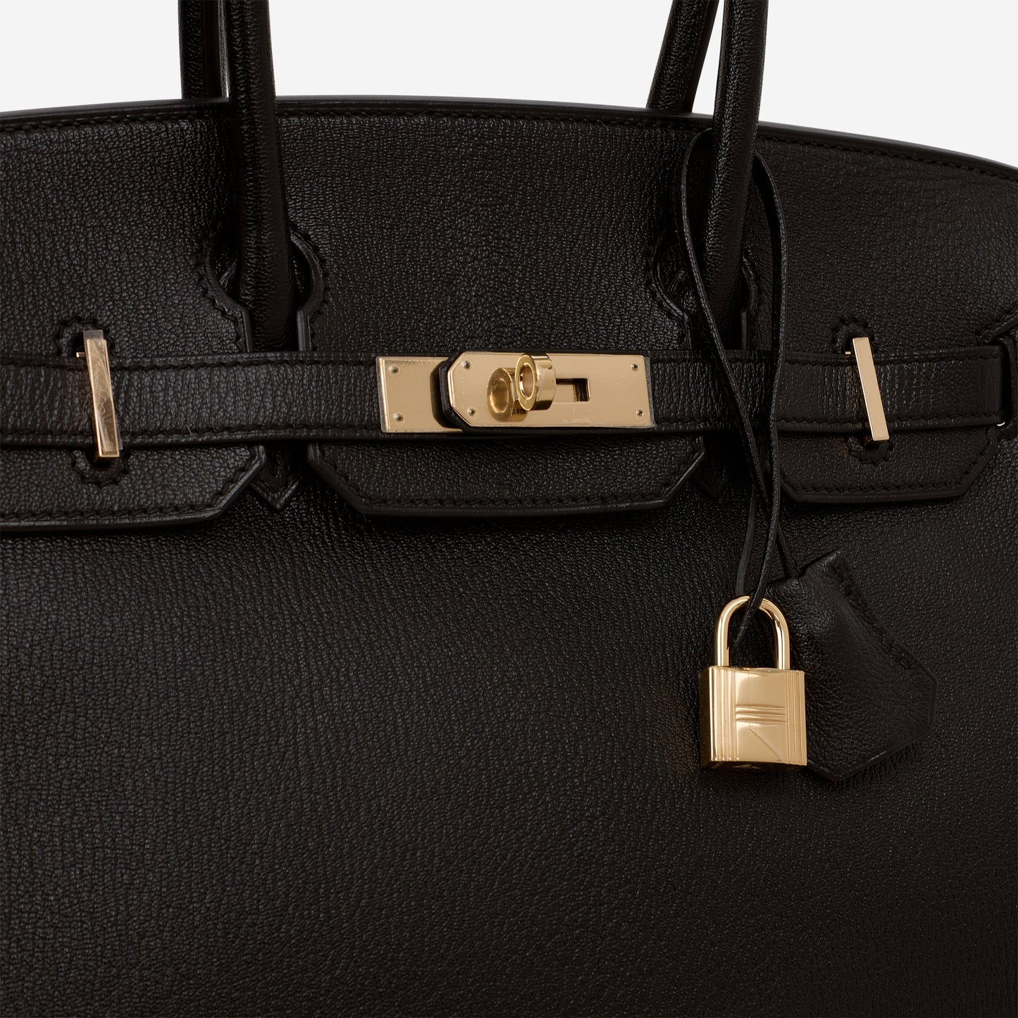 Hermès HSS Birkin 30 - Black Chevre / Rouge Casaque Interior | Permabrass Hardware
