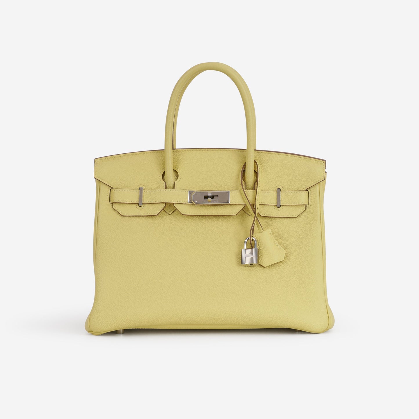 Hermès Birkin 30 - Jaune Poussin Togo | Palladium Hardware