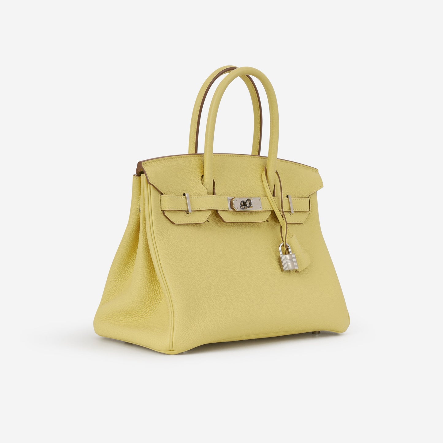 Hermès Birkin 30 - Jaune Poussin Togo | Palladium Hardware