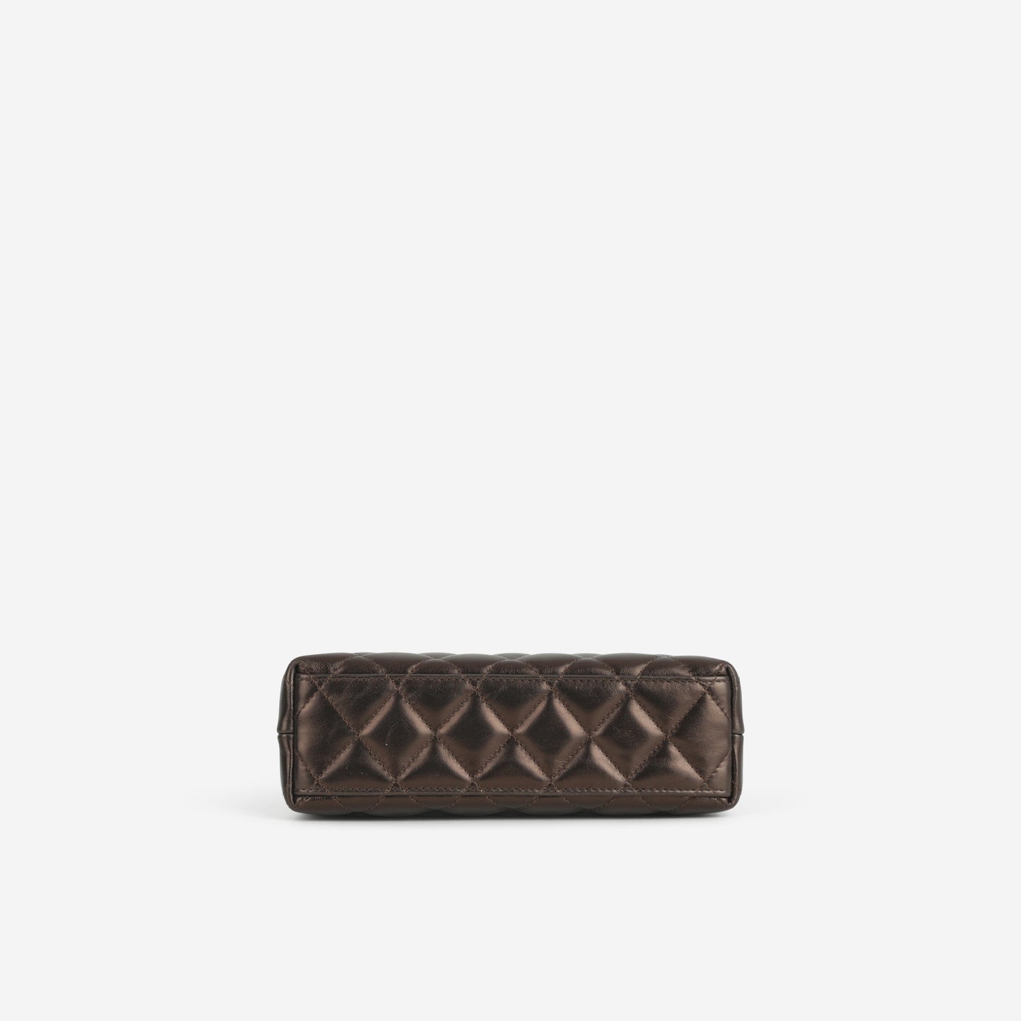 Chanel 24/25 Métiers d’Art Small Kelly Re-Edition - Metallic Brown Lambskin | Champagne Gold Hardware