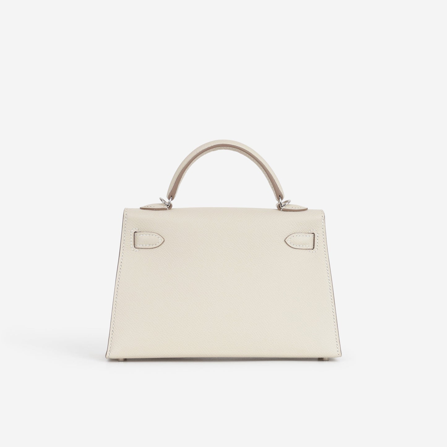 Hermès Mini Kelly - Craie Epsom | Electrum