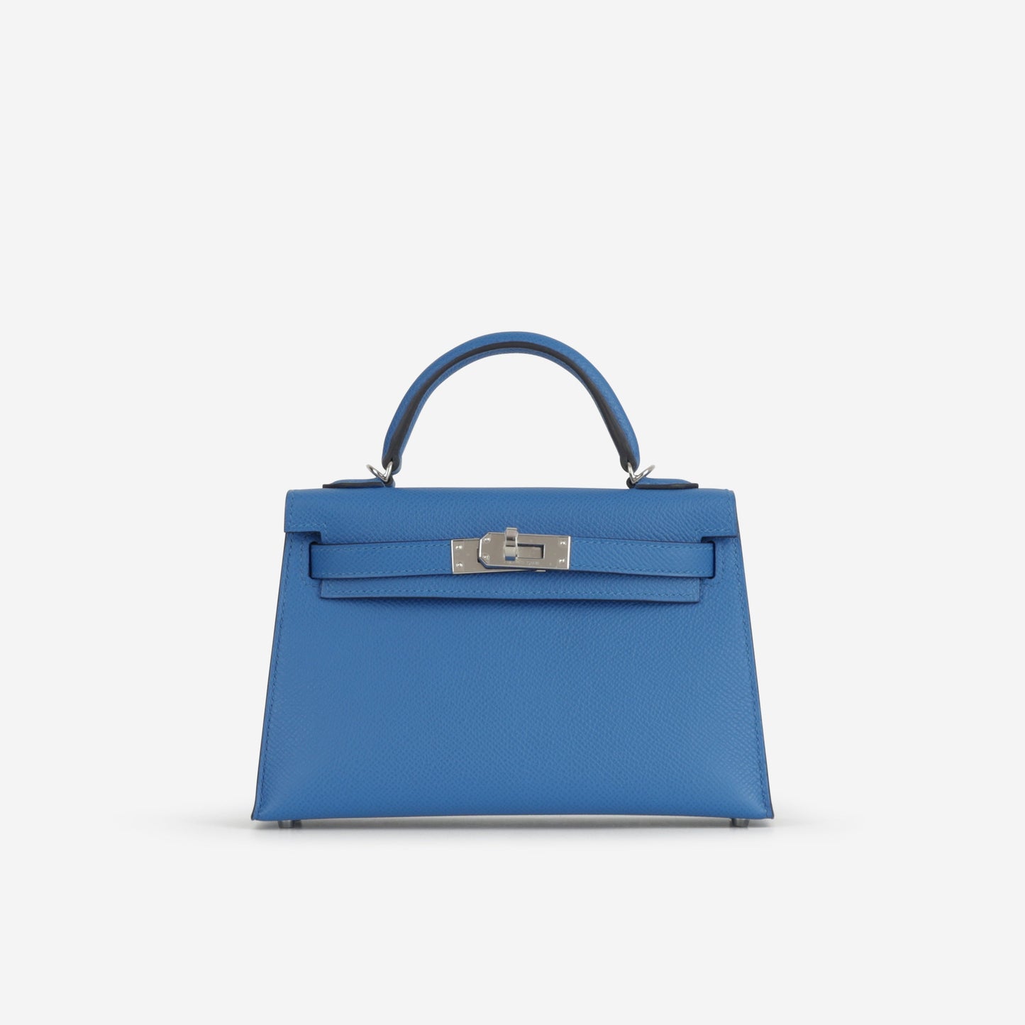 Hermés Mini Kelly - Bleu Zellige Epsom | Palladium Hardware
