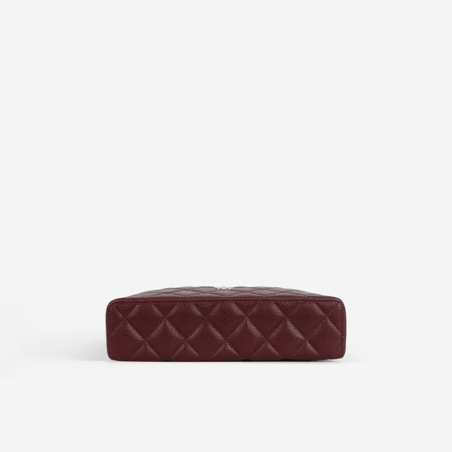 Chanel Top Handle Vanity With Chain - Burgundy Caviar | Champagne Gold Hardware