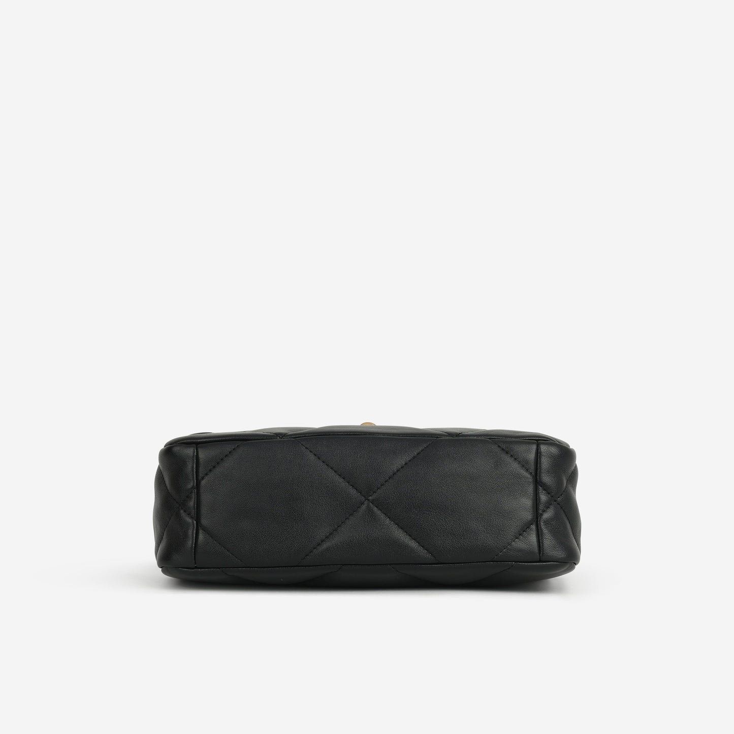 Chanel Small 19 Flap Bag - Black Lambskin | Gold & Silver Hardware