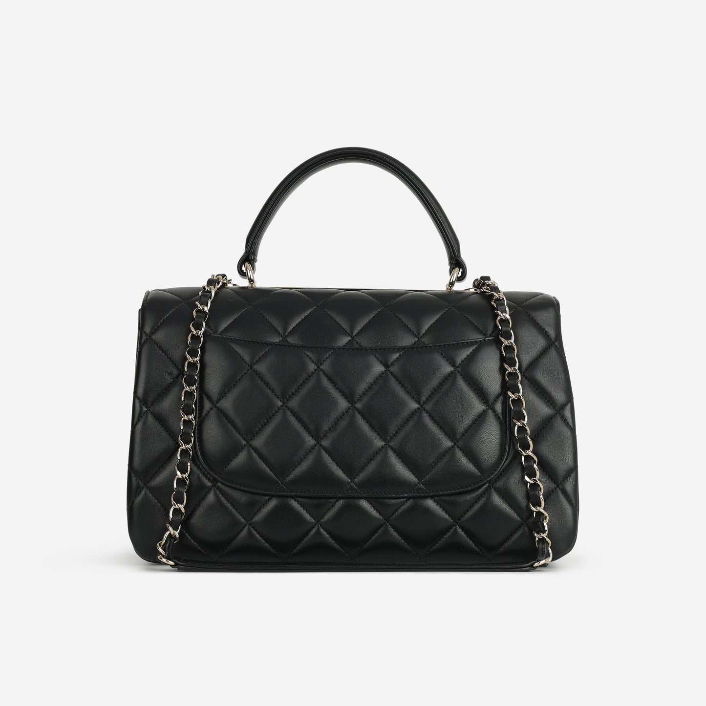 Chanel Medium Trendy CC Flap Bag - Black Lambskin | Champagne Gold Hardware