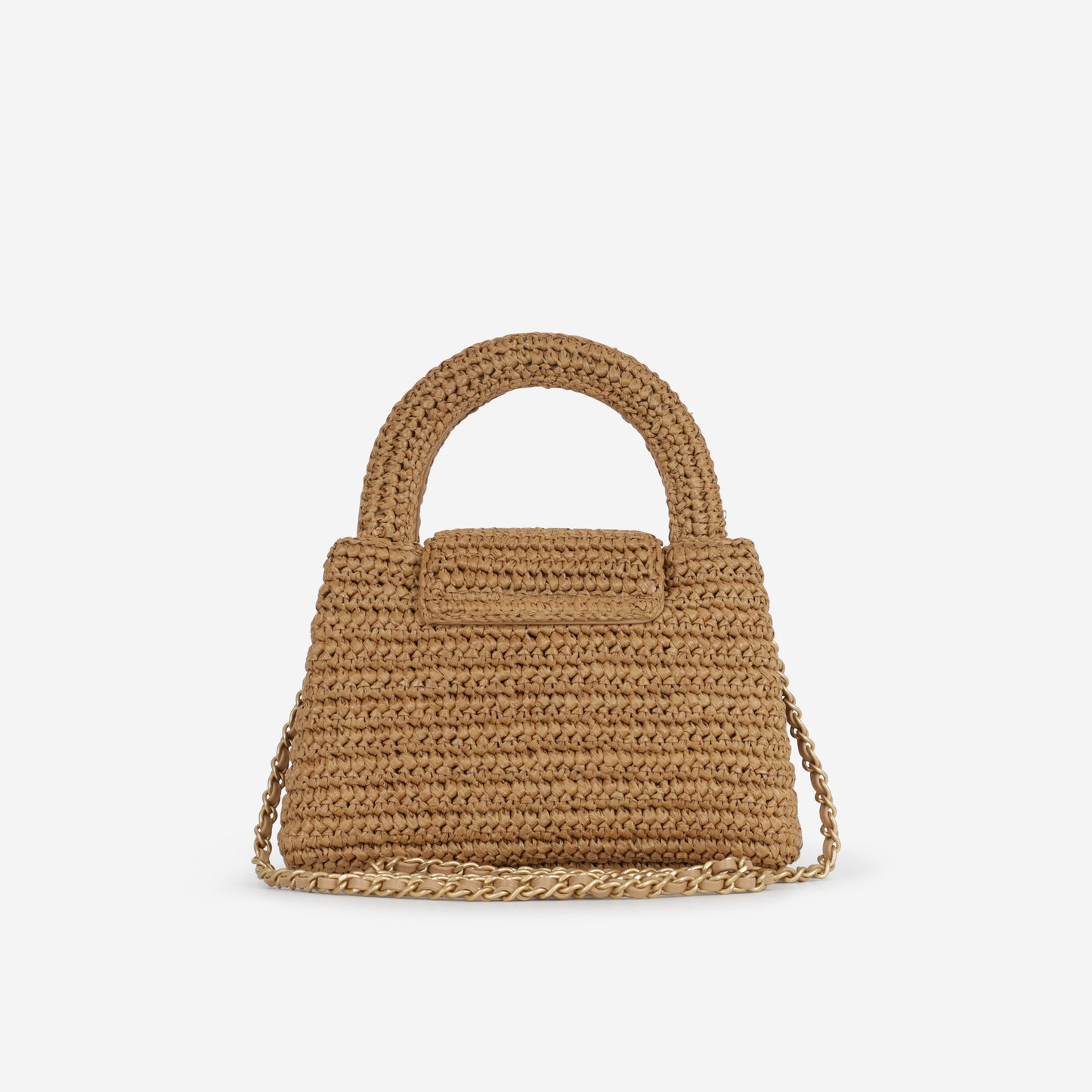 Chanel Small Kelly Re-Edition - Braided Raffia | Gold Hardware