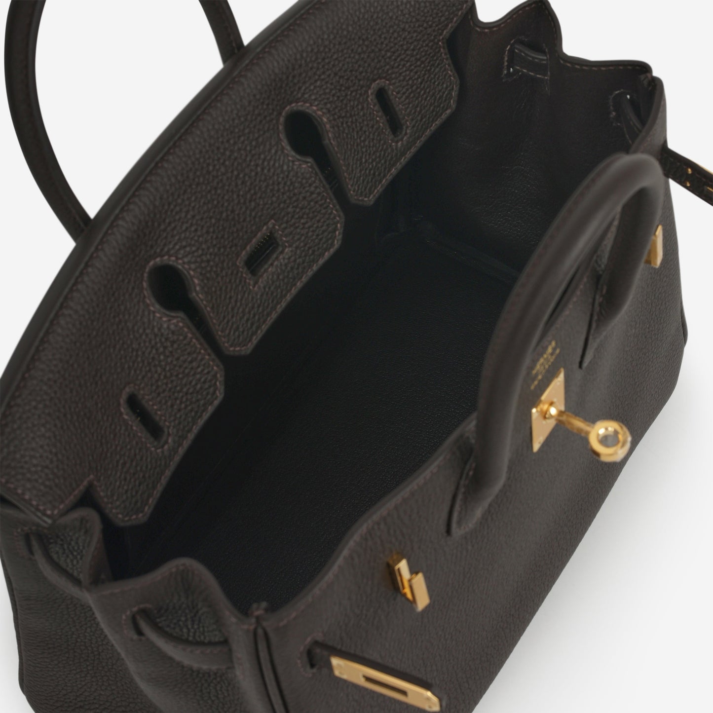Hermès Birkin 25 - Bai Brun Togo | Gold Hardware
