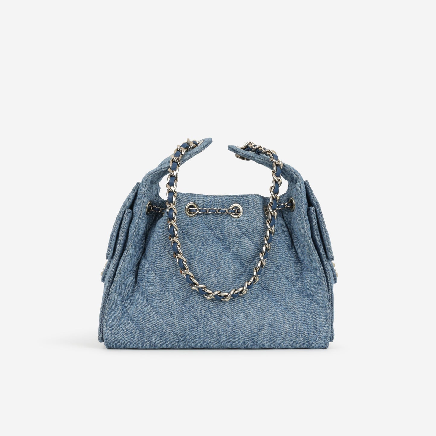 Chanel Small 25 Hobo - Blue Denim | Gold Hardware