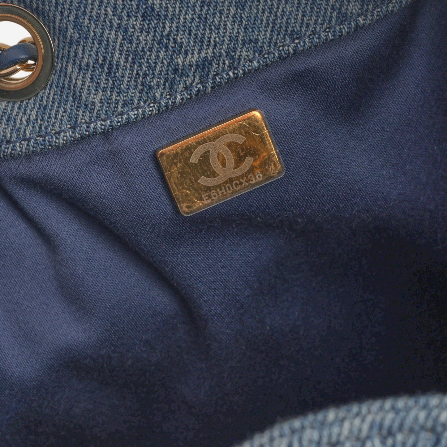 Chanel Small 25 Hobo - Blue Denim | Gold Hardware